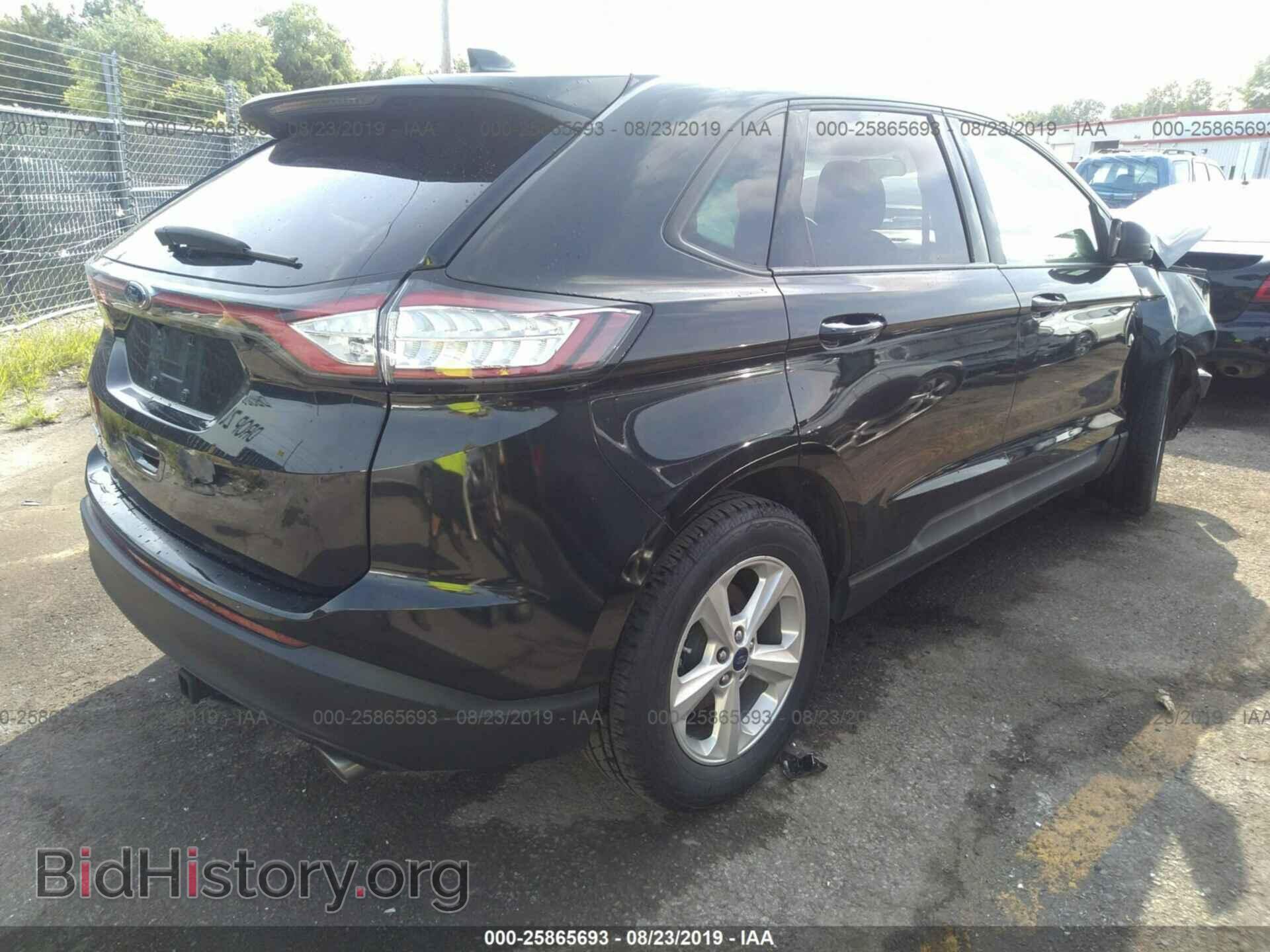 2015 FORD EDGE - VIN: 2FMTK3G80FBB66526 - Фото 4
