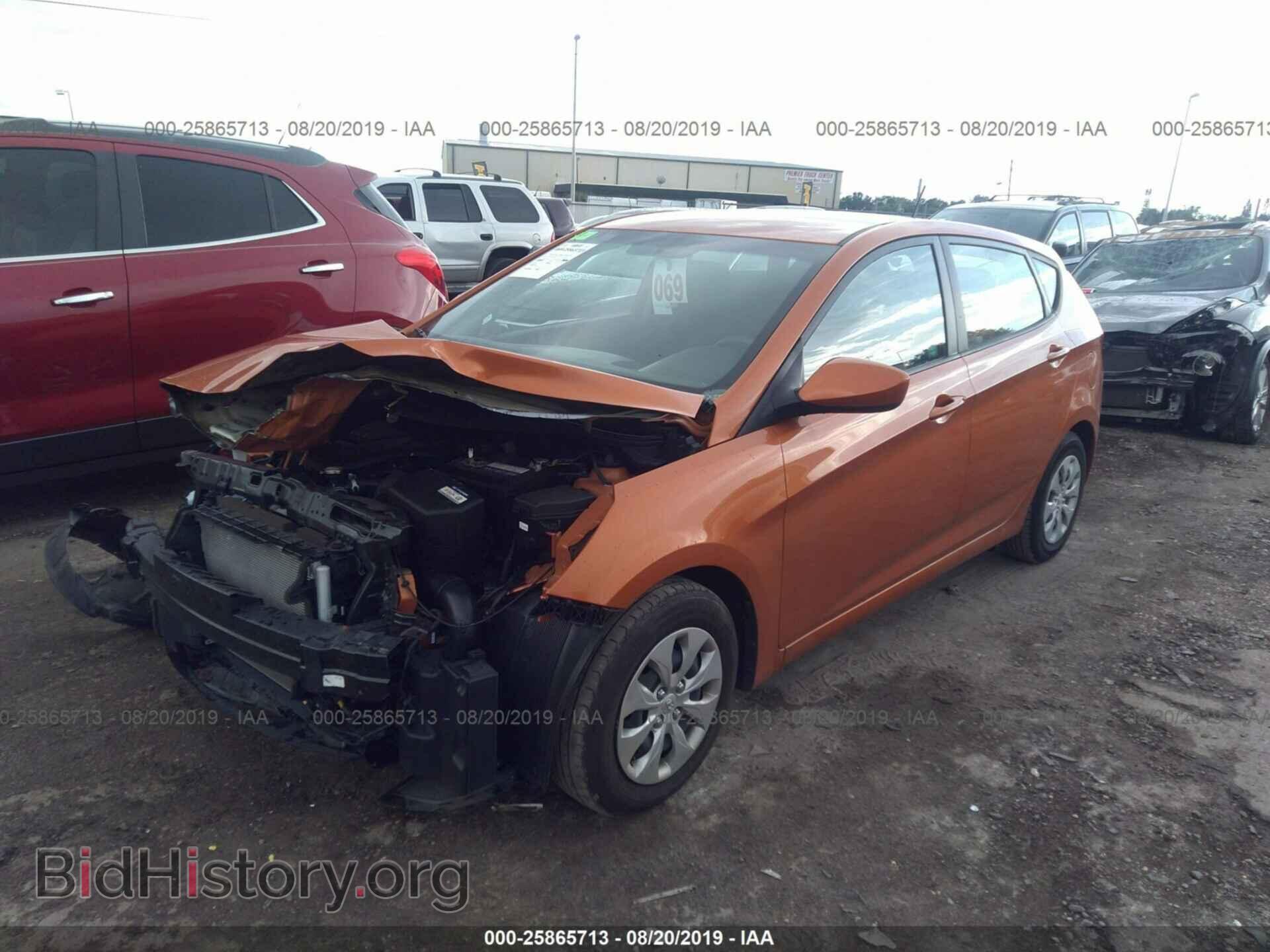 2017 HYUNDAI ACCENT - VIN: KMHCT5AE0HU311875 - Фото 2