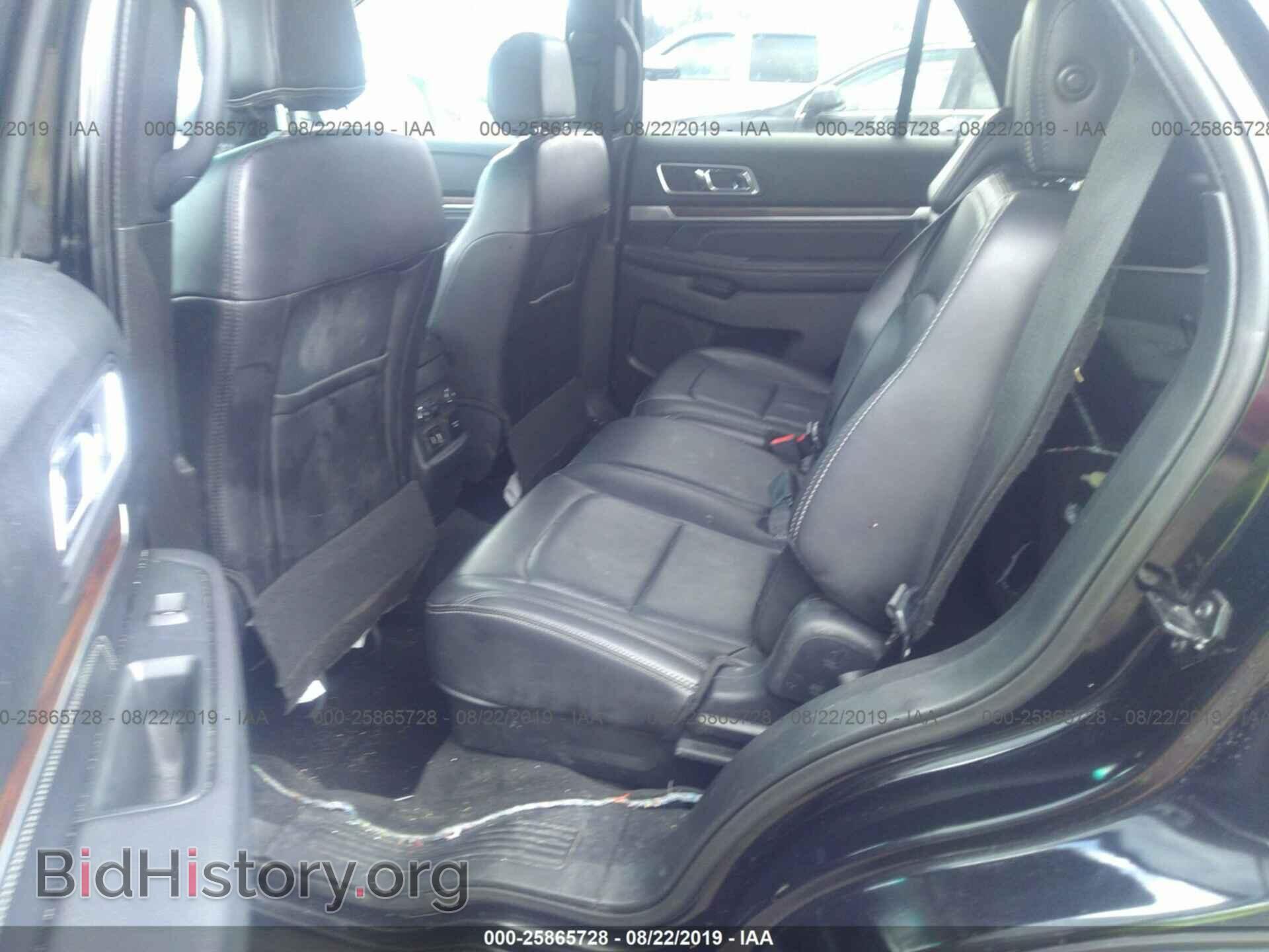 2017 FORD EXPLORER - VIN: 1FM5K8F85HGC15013 - Фото 8