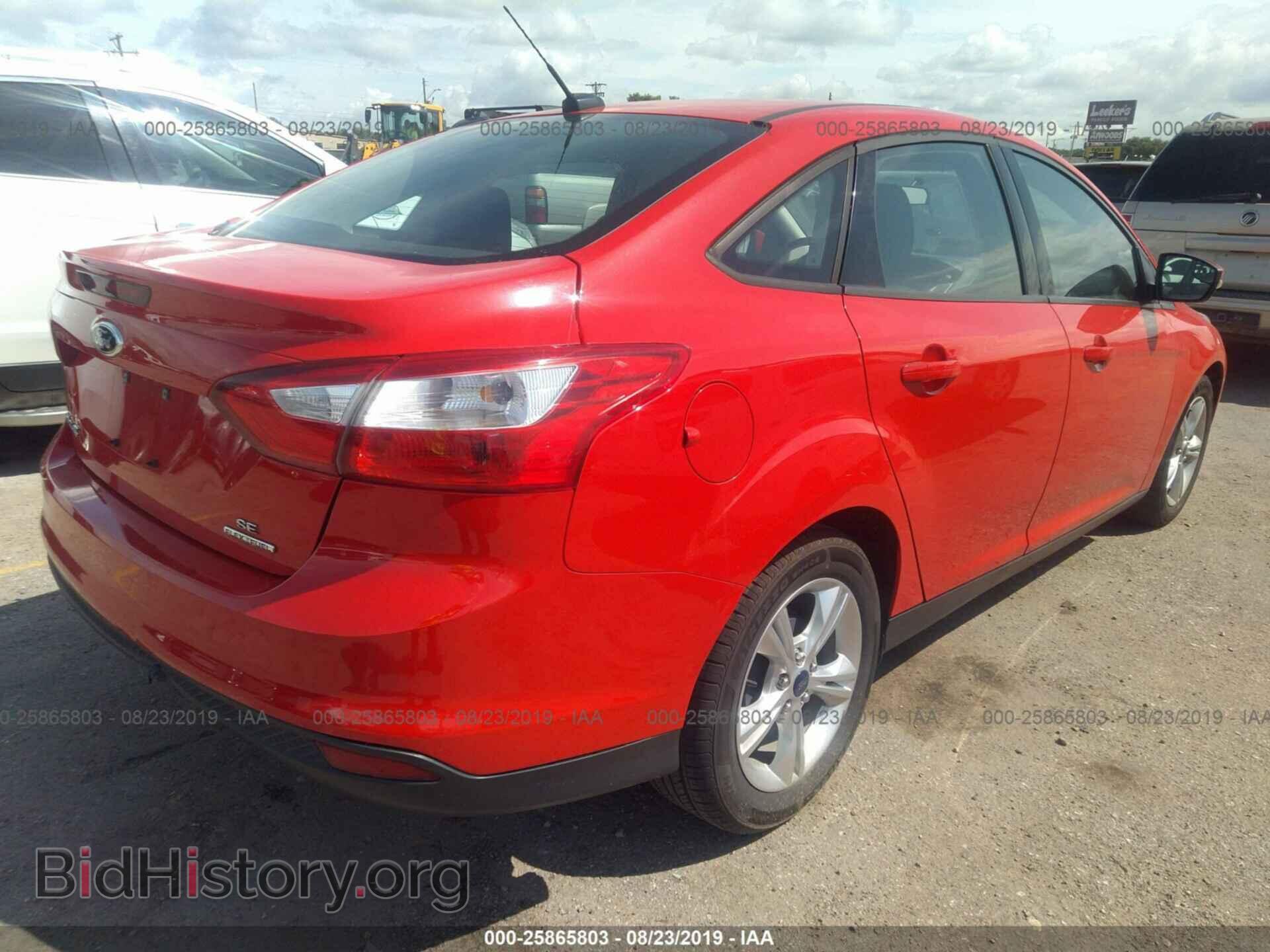 2013 FORD FOCUS - VIN: 1FADP3F23DL296035 - Фото 4