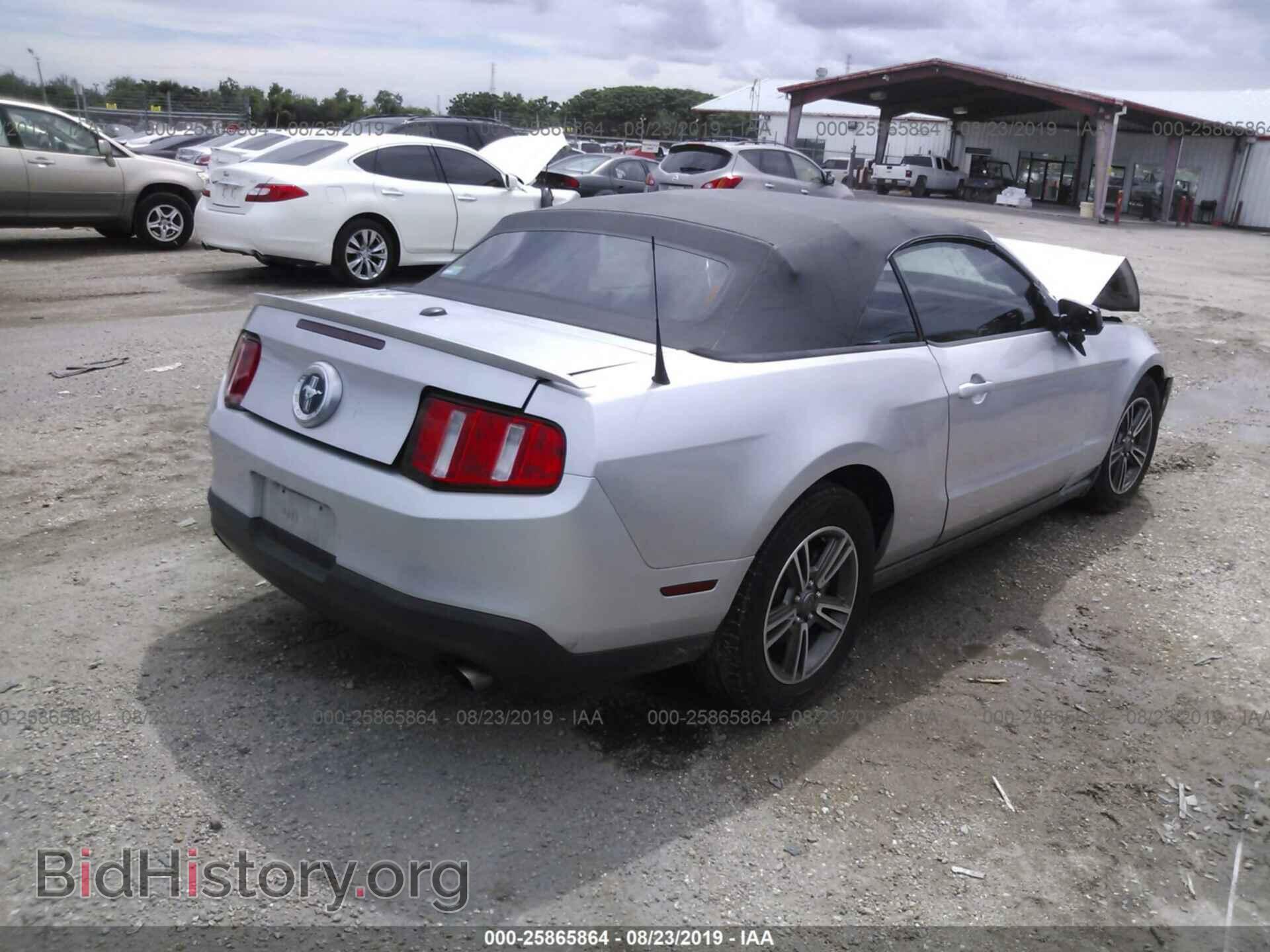 2012 FORD MUSTANG - VIN: 1ZVBP8EM9C5282691 - Фото 4