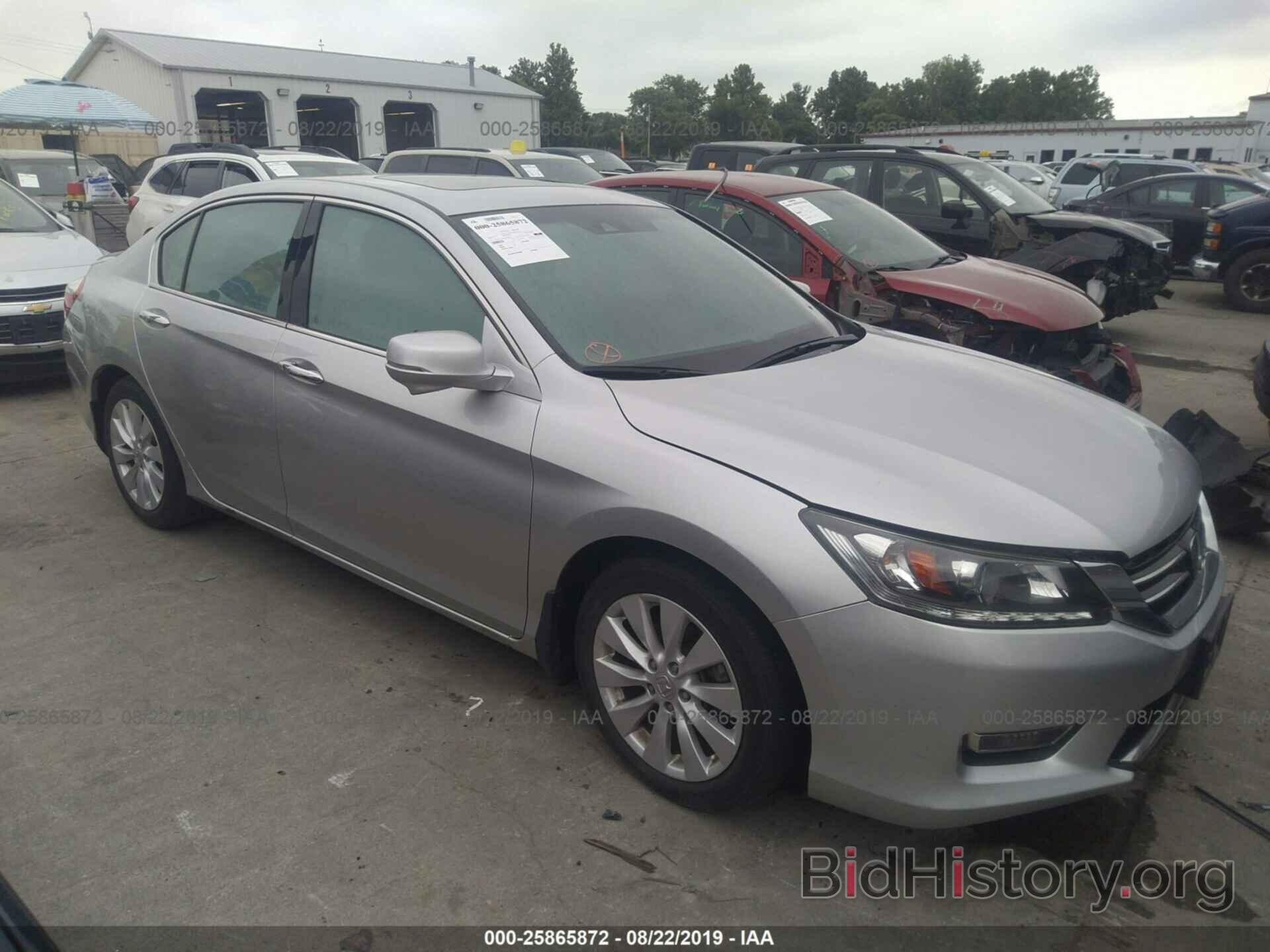 Photo 1HGCR3F80DA048603 - HONDA ACCORD 2013