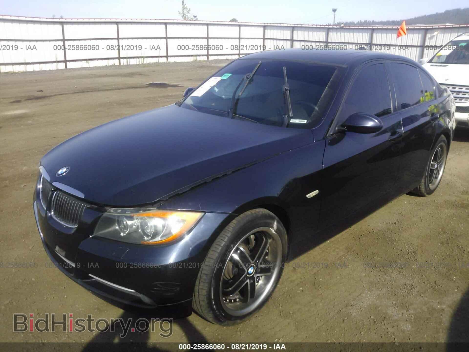 2008 BMW 335 - VIN: WBAVD53518A285650 - Фото 2