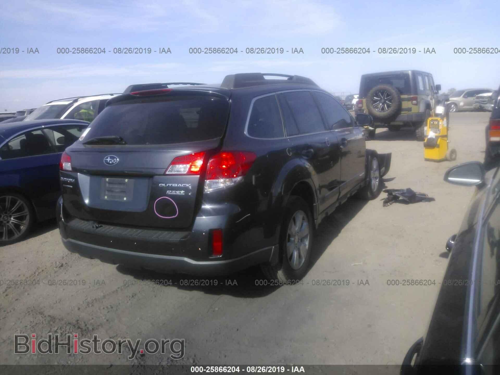 2011 SUBARU OUTBACK - VIN: 4S4BRBCC3B3394705 - Фото 4