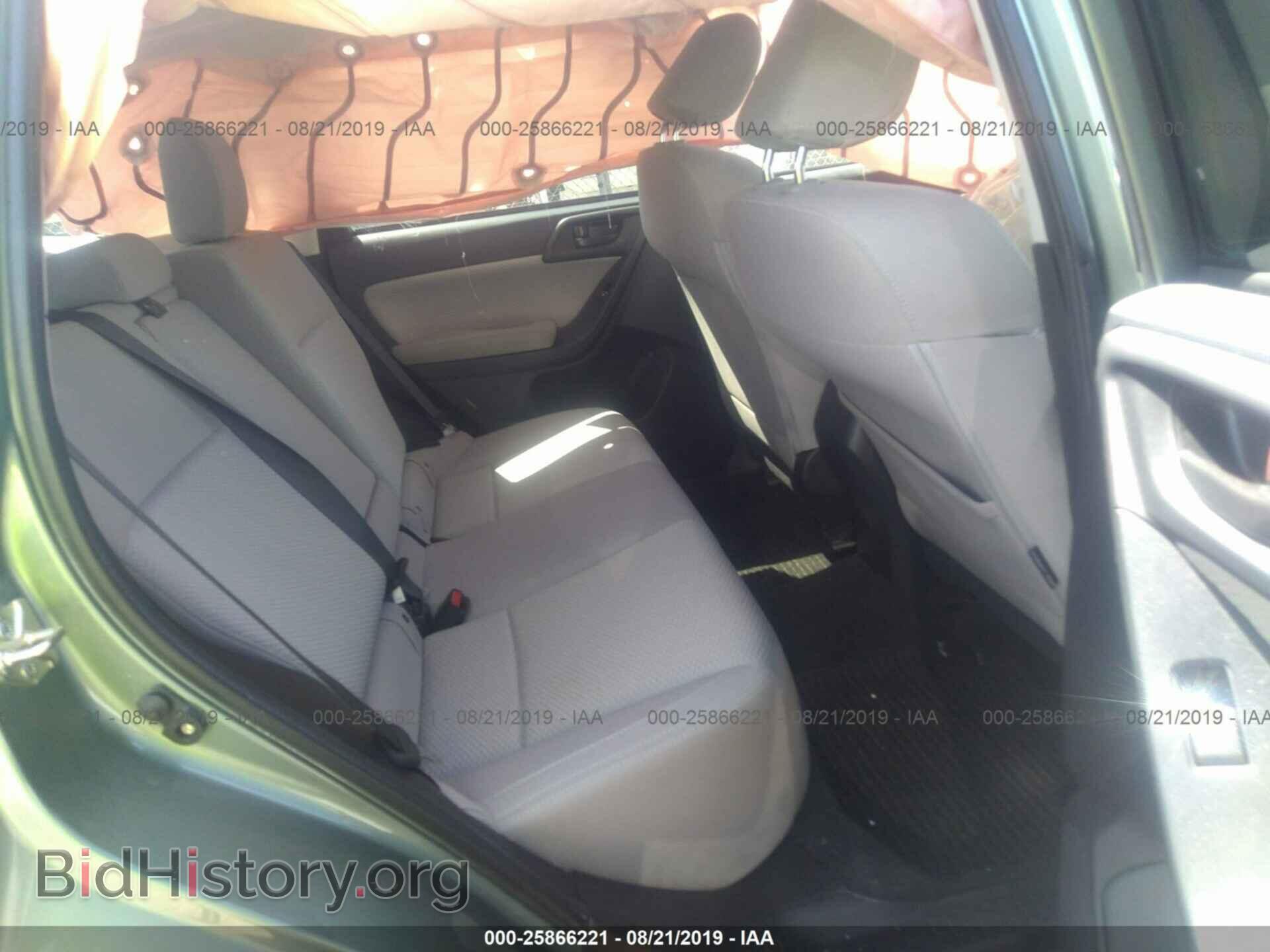2017 SUBARU FORESTER - VIN: JF2SJAGC6HH509794 - Фото 8