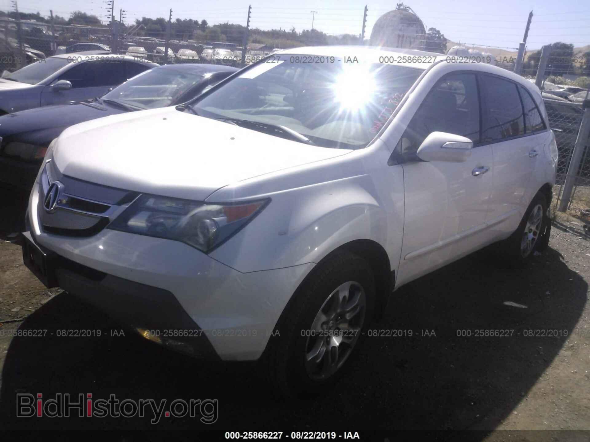 2009 ACURA MDX - VIN: 2HNYD28269H520778 - Фото 2