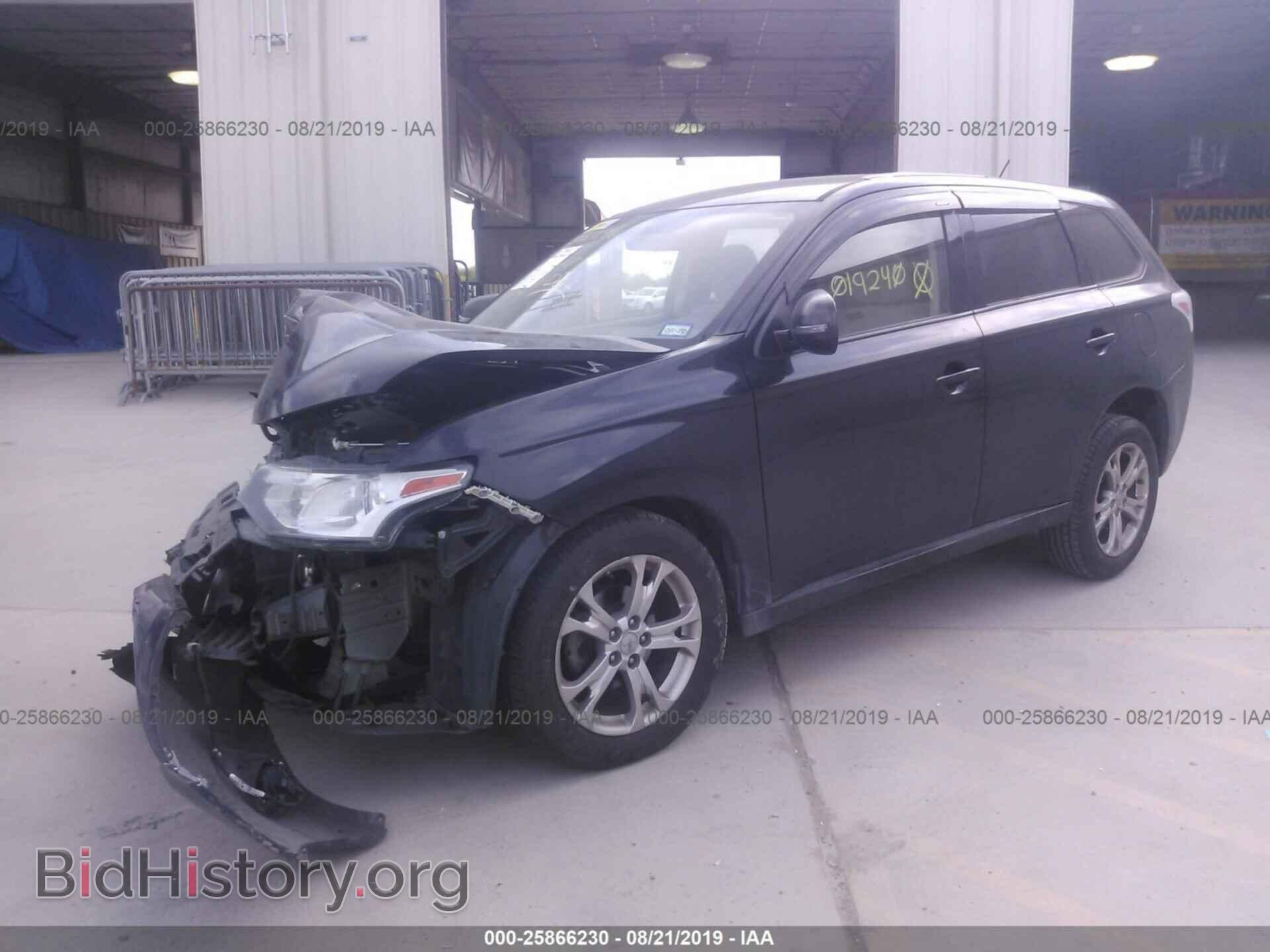 2014 MITSUBISHI OUTLANDER - VIN: JA4AD3A33EZ019240 - Фото 2