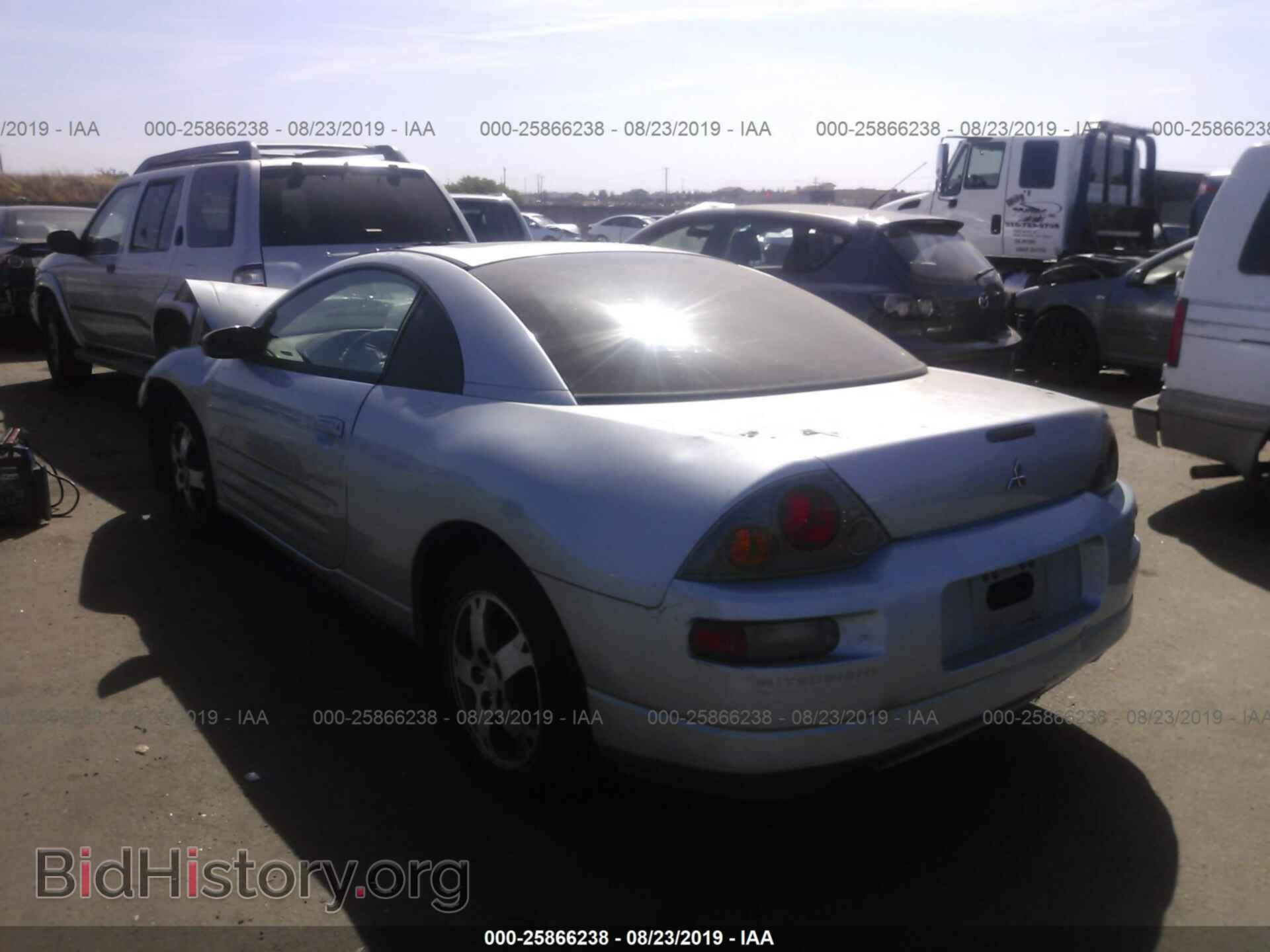2003 MITSUBISHI ECLIPSE - VIN: 4A3AC44G83E192251 - Фото 3