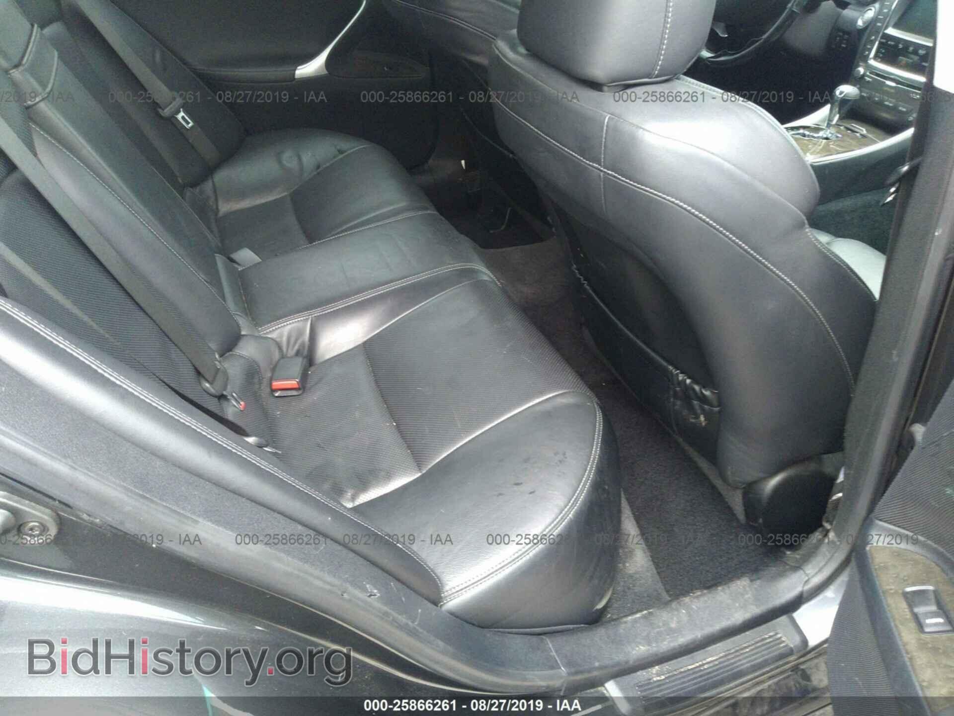 2009 LEXUS IS - VIN: JTHCK262092029557 - Фото 8