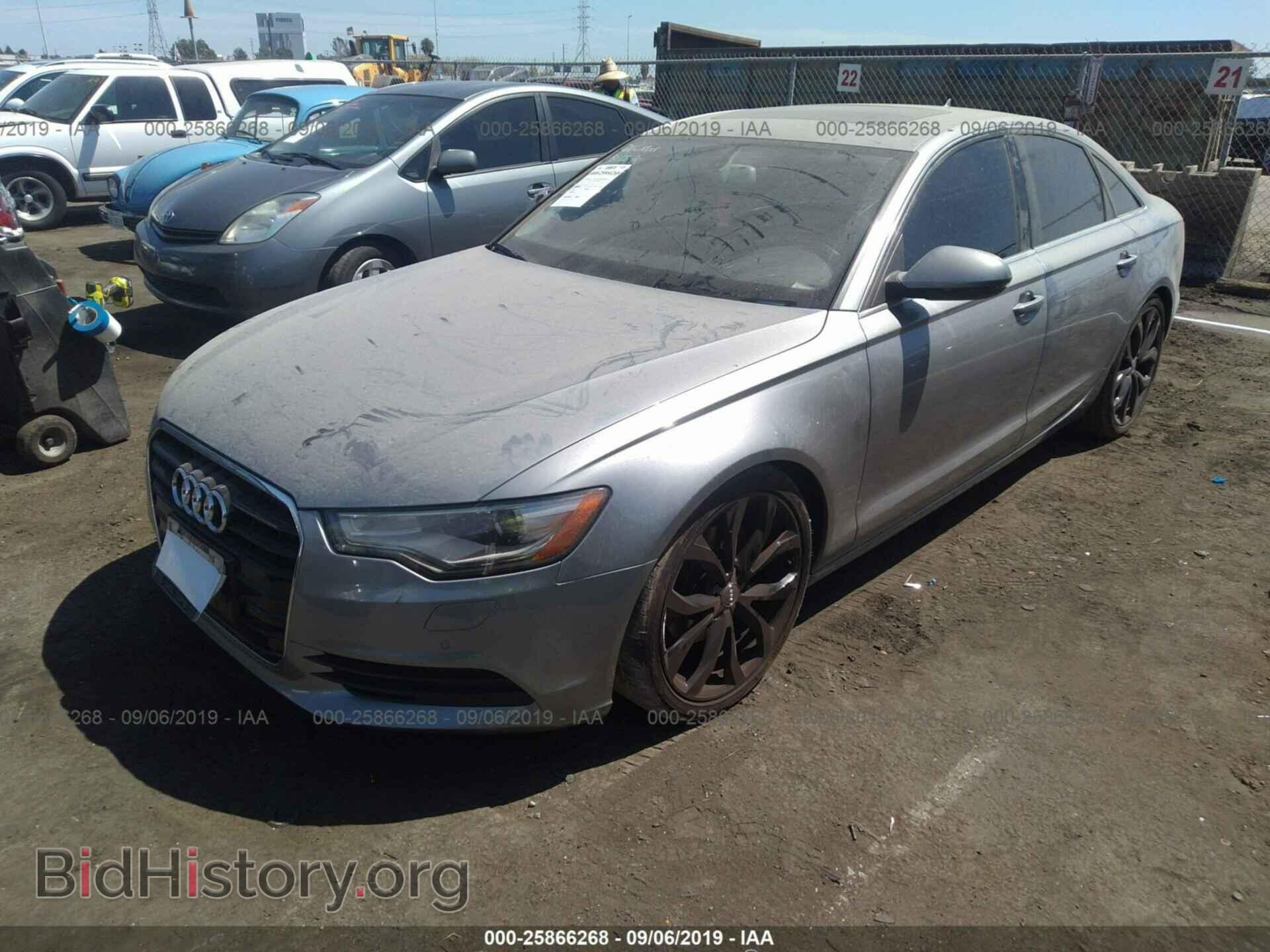 2013 AUDI A6 - VIN: WAUDFAFC4DN115097 - Фото 2