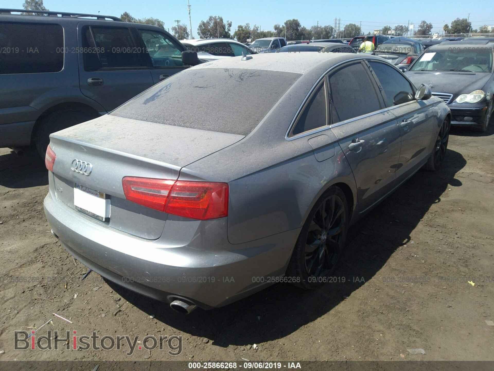 2013 AUDI A6 - VIN: WAUDFAFC4DN115097 - Фото 4