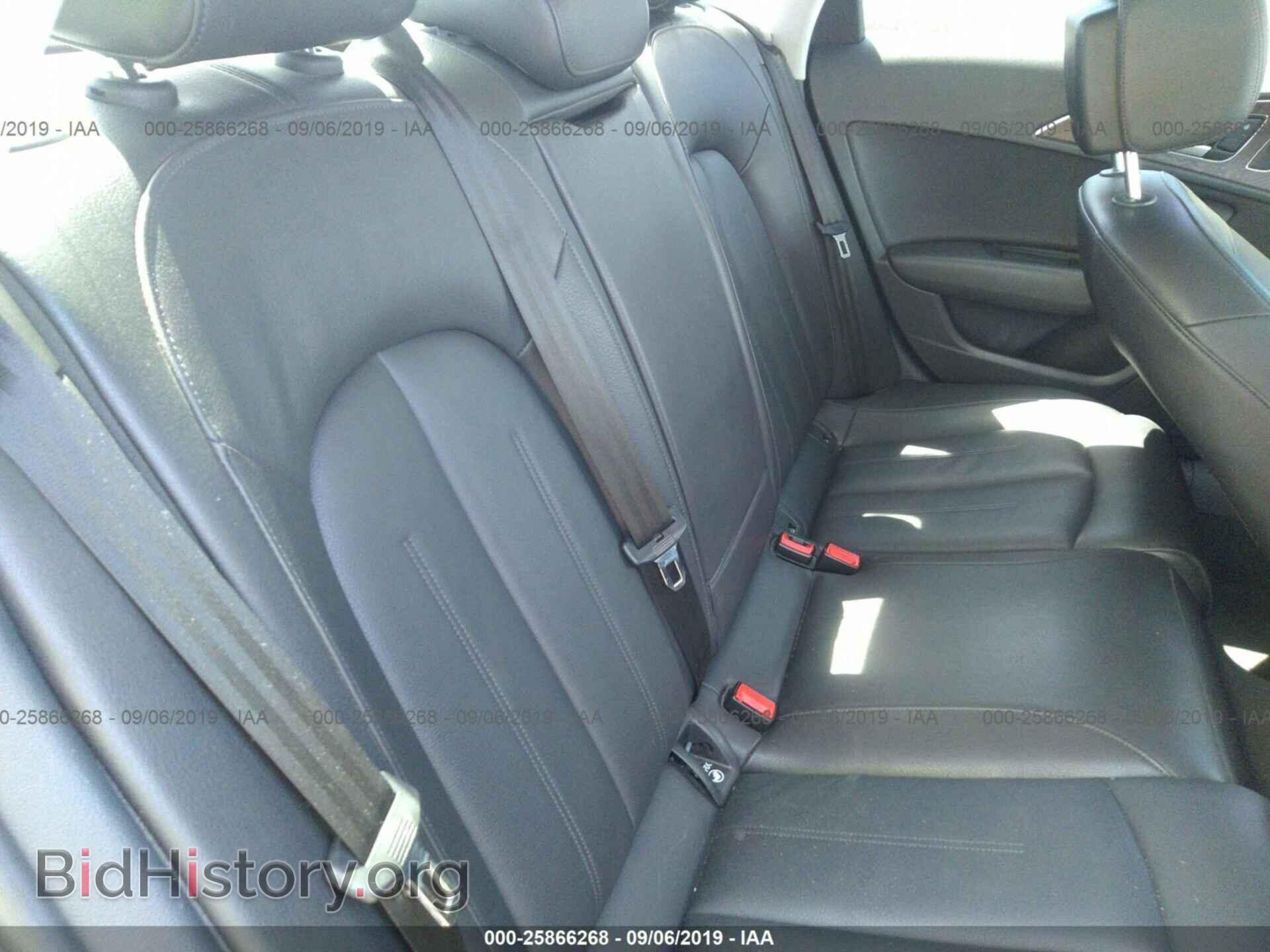 2013 AUDI A6 - VIN: WAUDFAFC4DN115097 - Фото 8