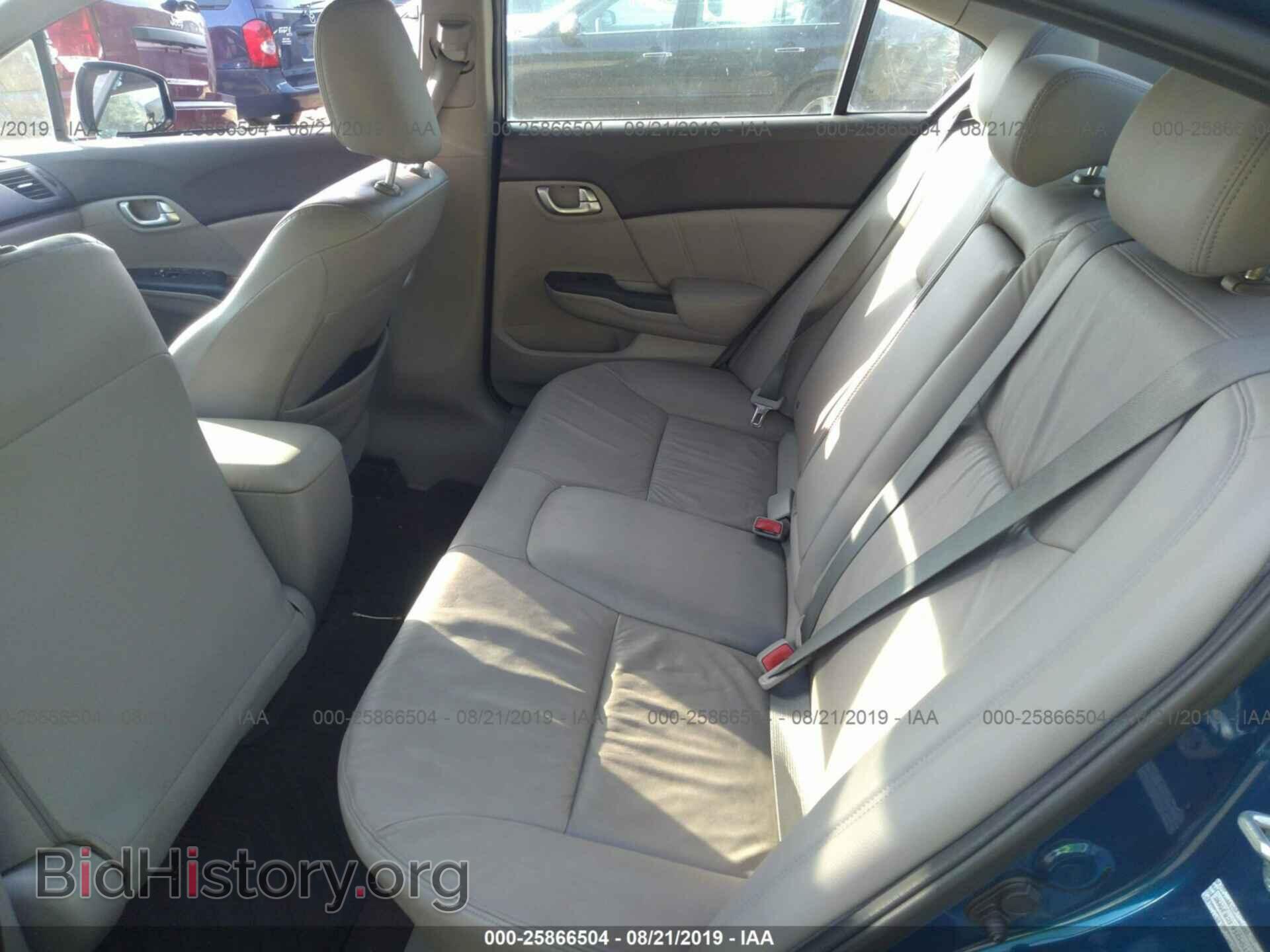 2012 HONDA CIVIC - VIN: 2HGFB2F91CH512941 - Фото 8