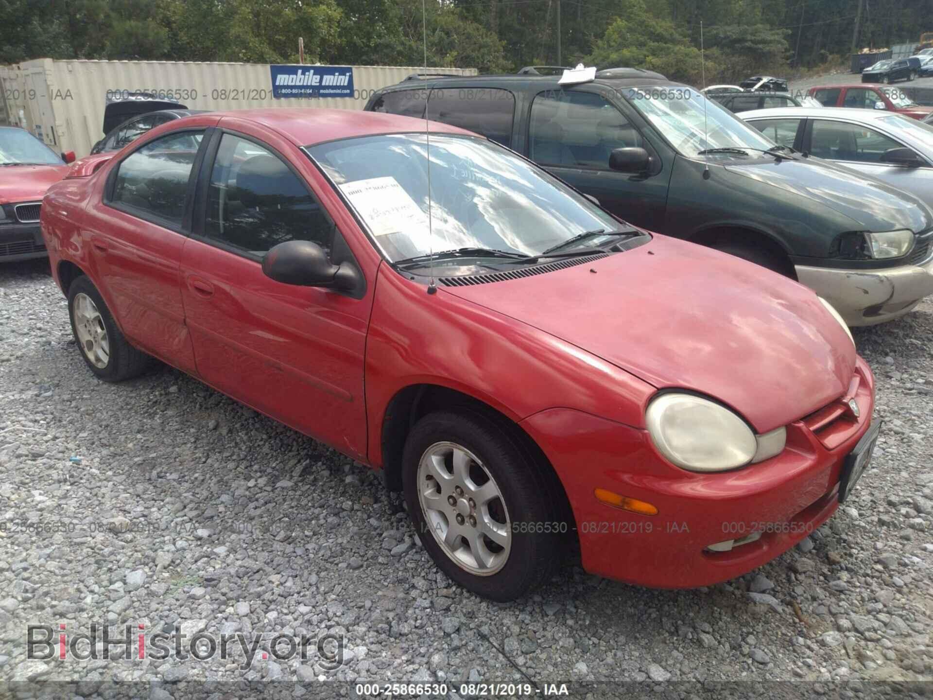 Photo 1B3ES56C62D650950 - DODGE NEON 2002
