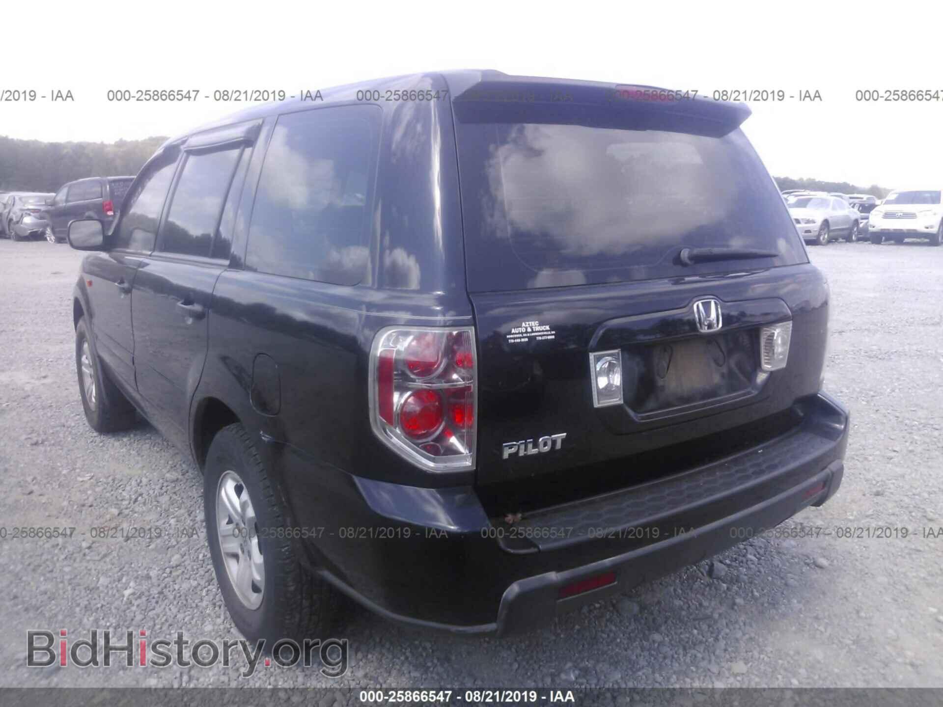 2006 HONDA PILOT - VIN: 5FNYF28106B019913 - Фото 3