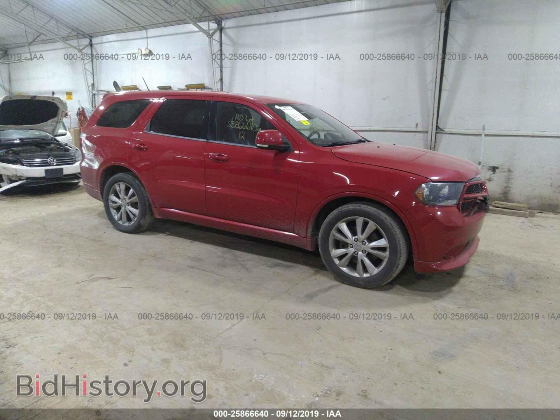 Photo 1C4SDJCT4CC147448 - DODGE DURANGO 2012