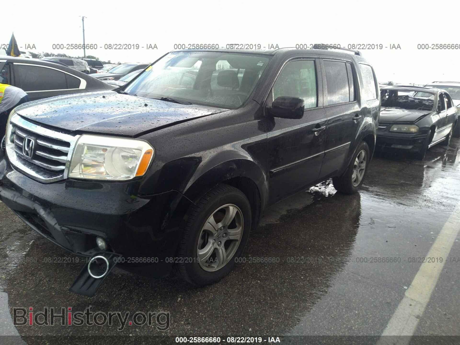 2013 HONDA PILOT - VIN: 5FNYF4H4XDB043929 - Фото 2