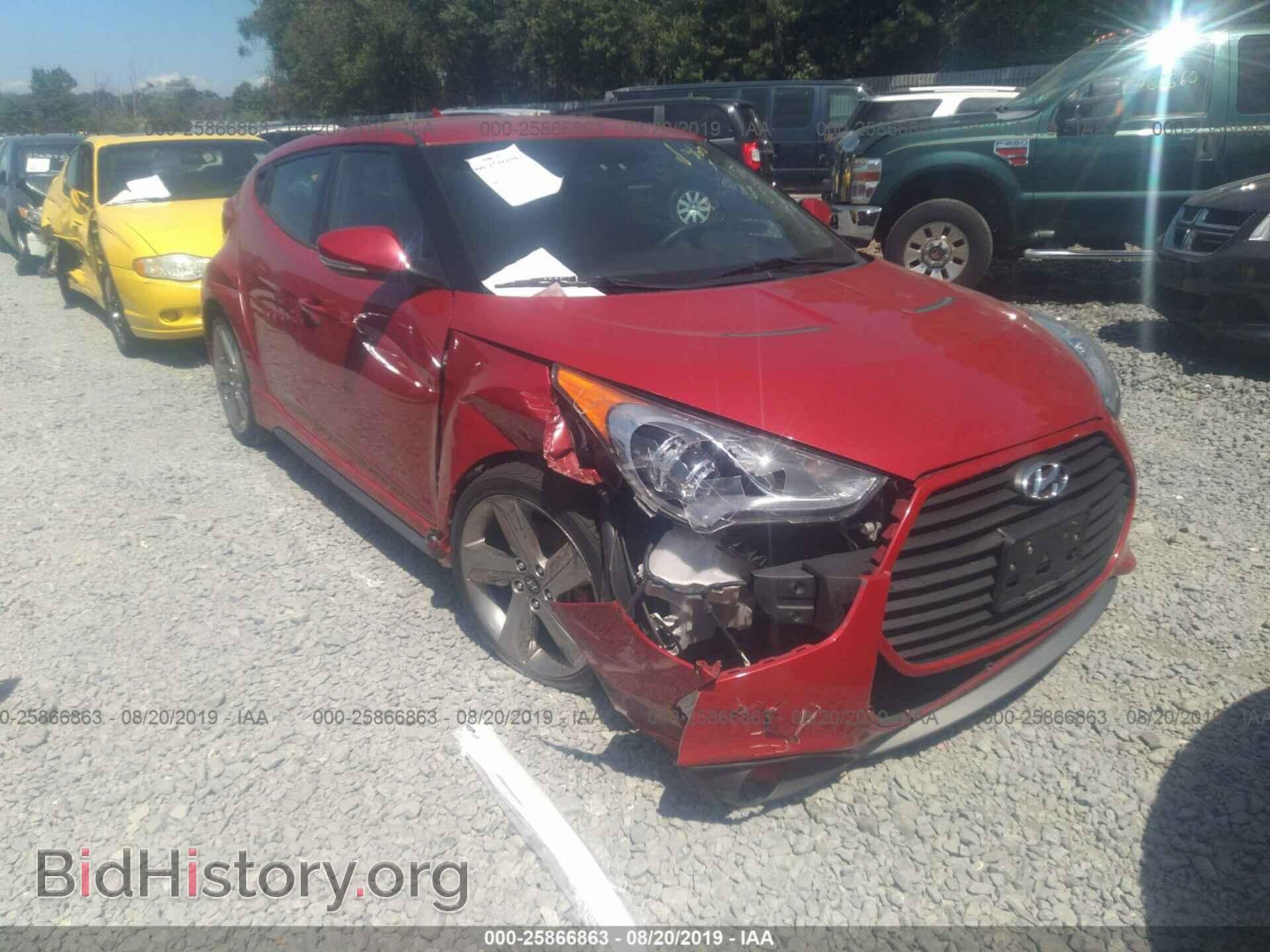Фотография KMHTC6AE7DU172926 - HYUNDAI VELOSTER 2013