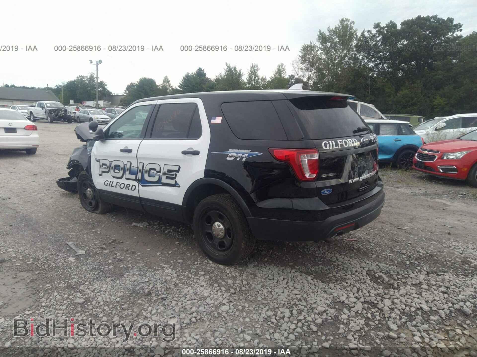 2017 FORD EXPLORER - VIN: 1FM5K8AR8HGD25926 - Фото 3