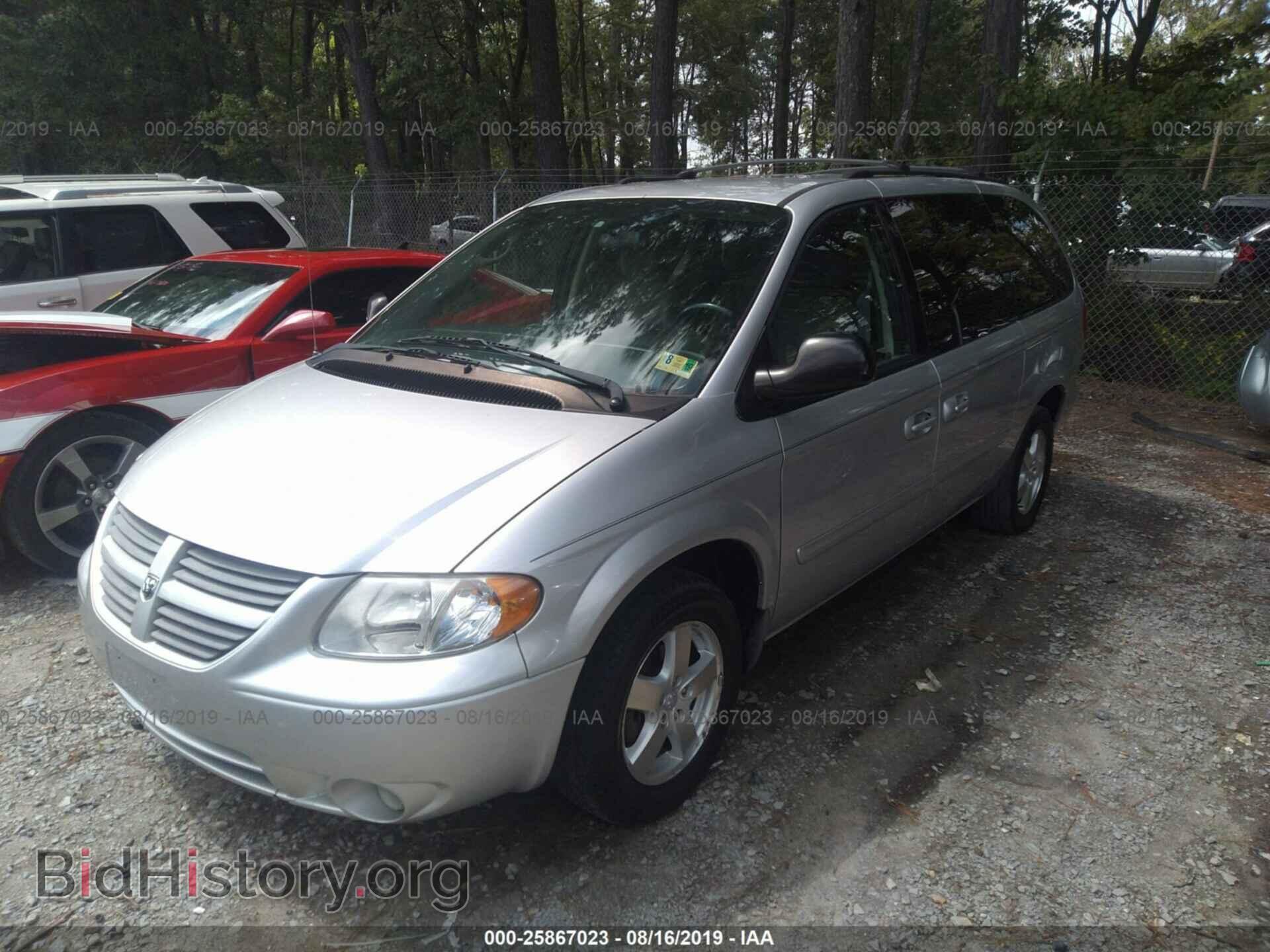 2007 DODGE GRAND CARAVAN - VIN: 2D4GP44L27R155495 - Фото 2