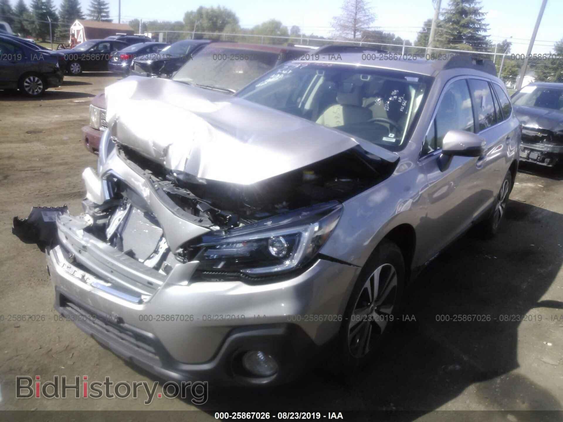 2019 SUBARU OUTBACK - VIN: 4S4BSANC2K3335737 - Фото 2