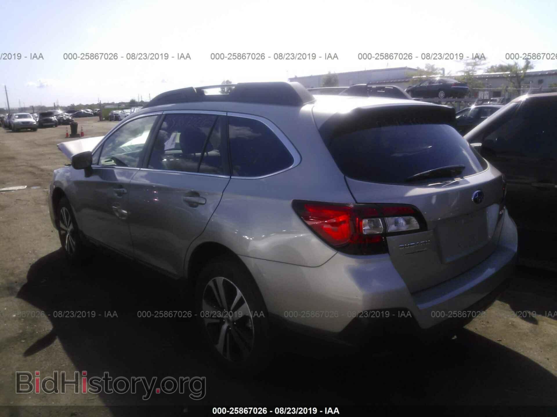 2019 SUBARU OUTBACK - VIN: 4S4BSANC2K3335737 - Фото 3