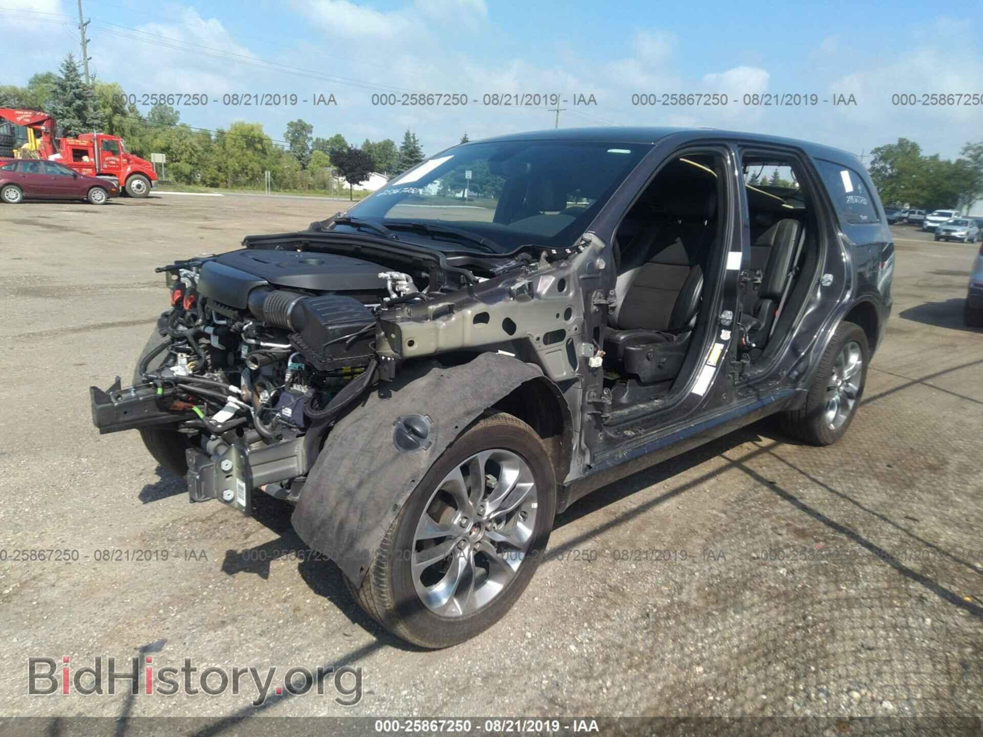 2019 DODGE DURANGO - VIN: 1C4RDJDGXKC664039 - Фото 2