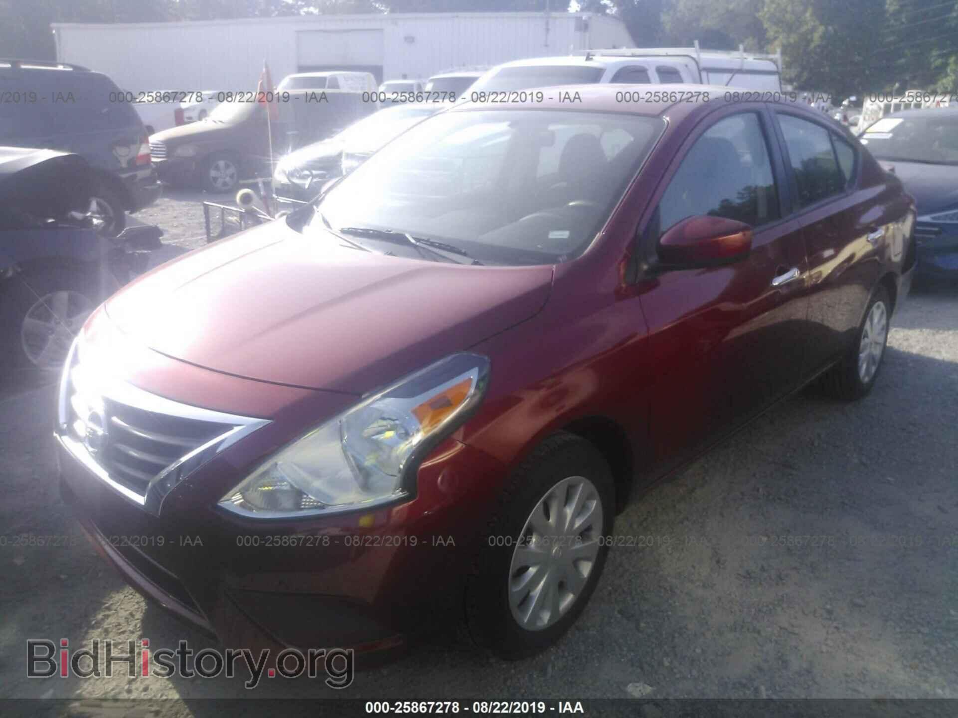 2019 NISSAN VERSA - VIN: 3N1CN7AP3KL880641 - Фото 2