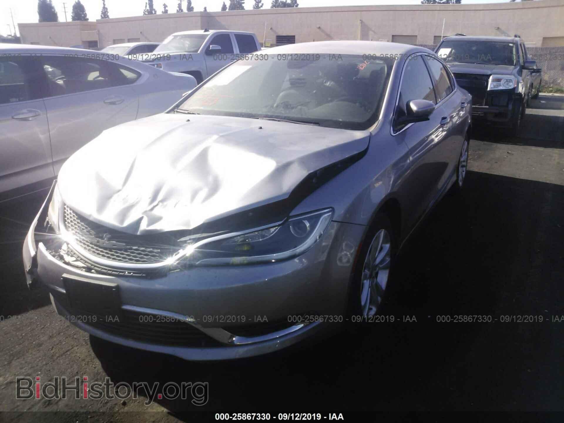 2016 CHRYSLER 200 - VIN: 1C3CCCAB4GN182678 - Фото 2