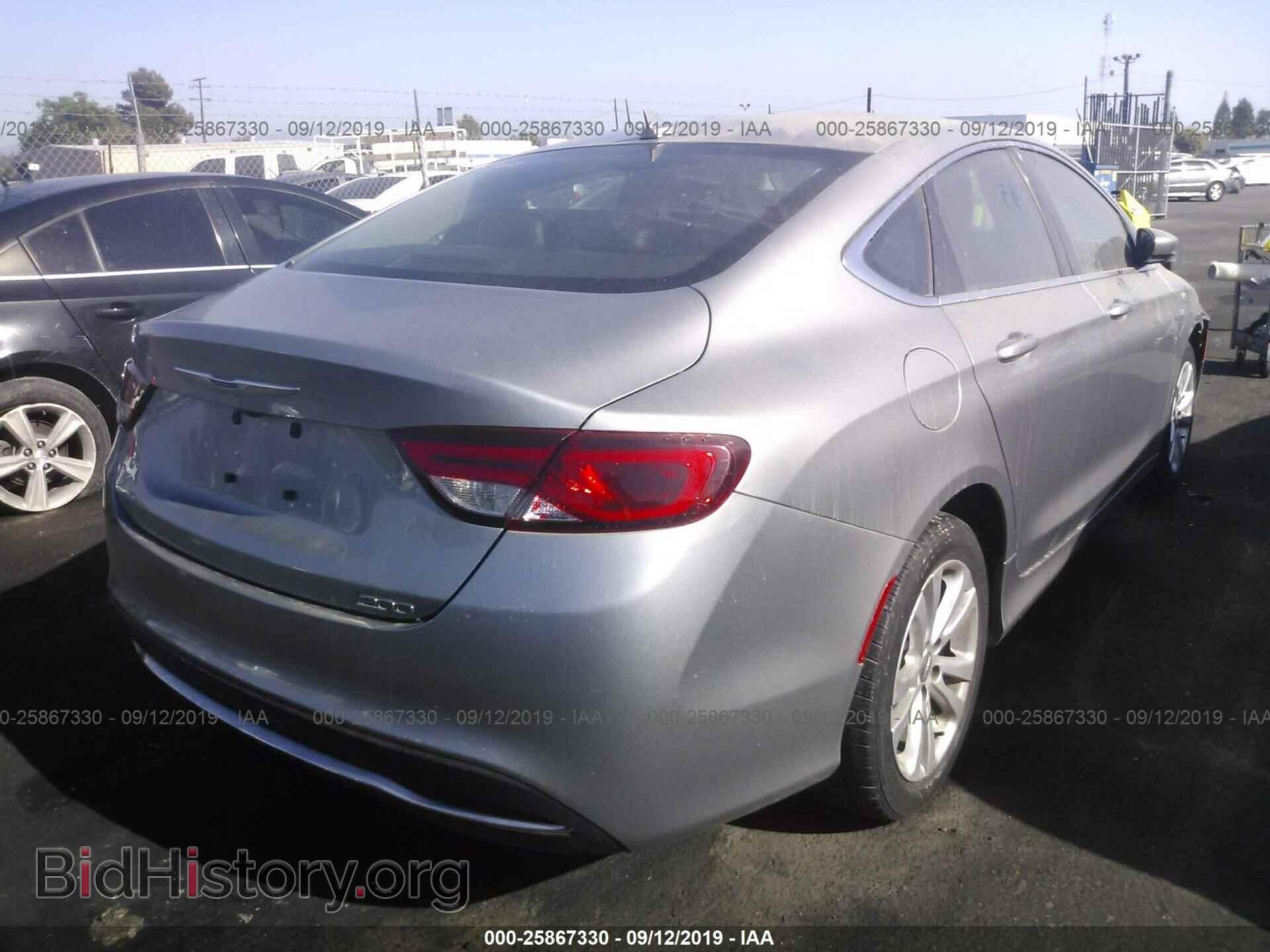 2016 CHRYSLER 200 - VIN: 1C3CCCAB4GN182678 - Фото 4