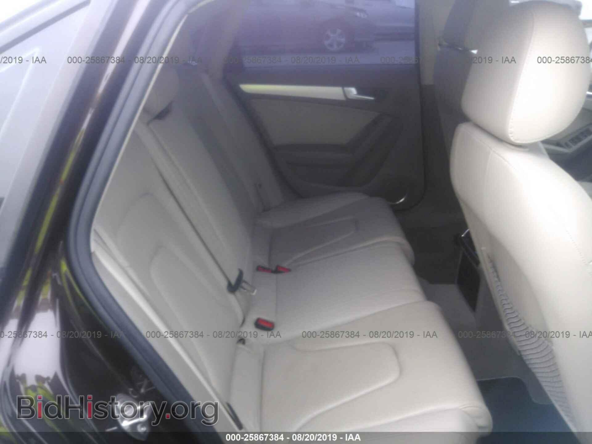 2011 AUDI A4 - VIN: WAUFFAFL5BA065663 - Photo 8