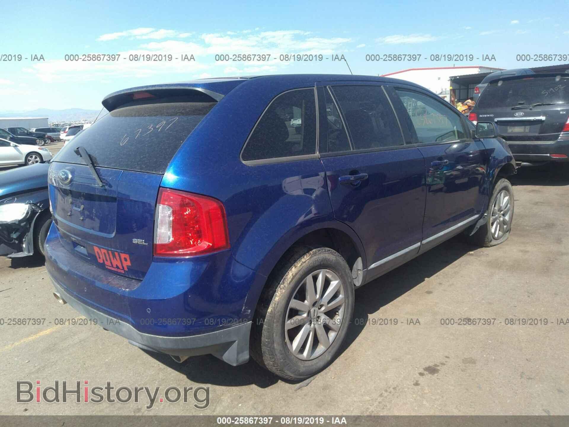 2013 FORD EDGE - VIN: 2FMDK3JC8DBA32328 - Фото 4