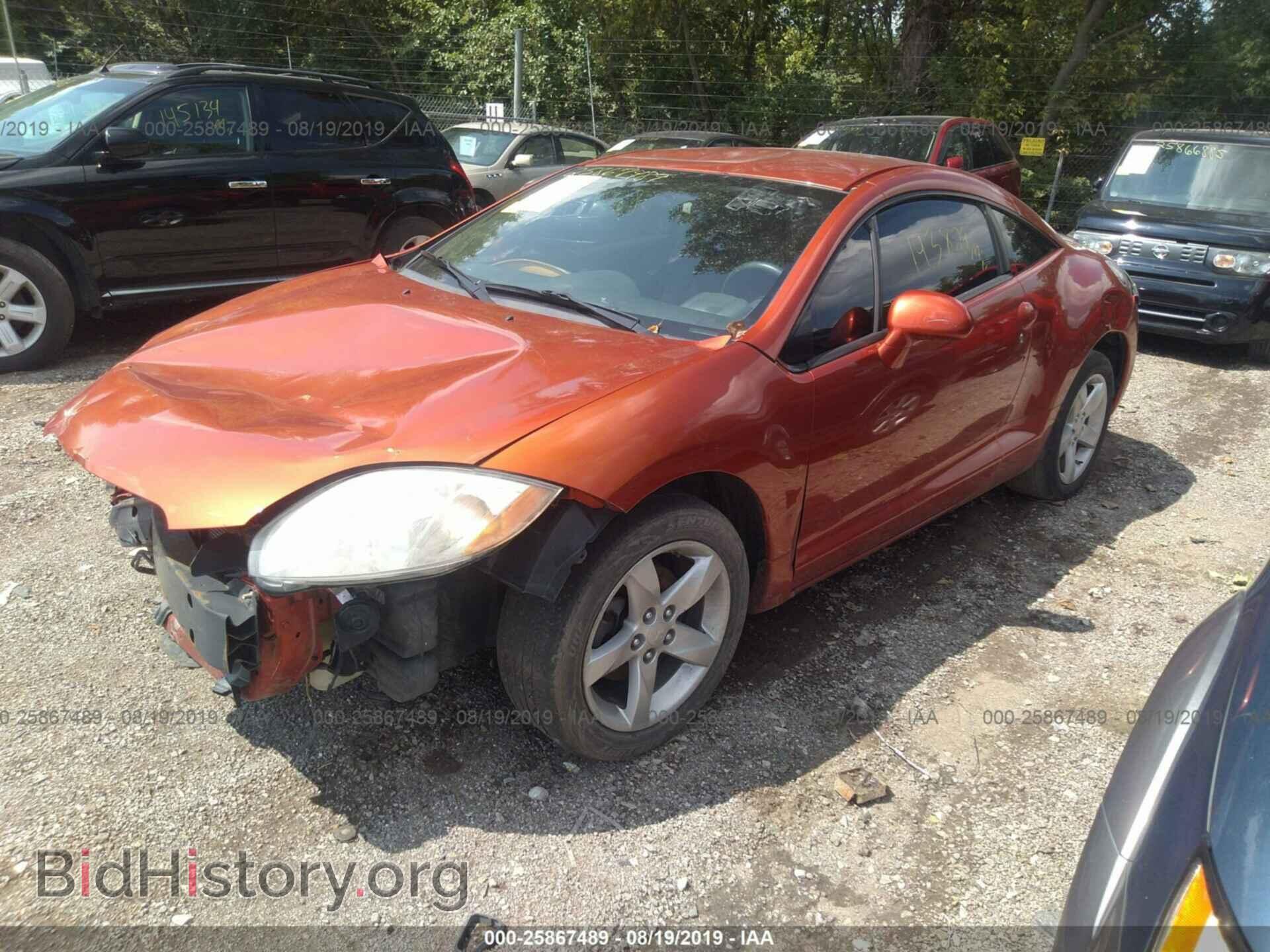 2009 MITSUBISHI ECLIPSE - VIN: 4A3AK24F39E034276 - Фото 2