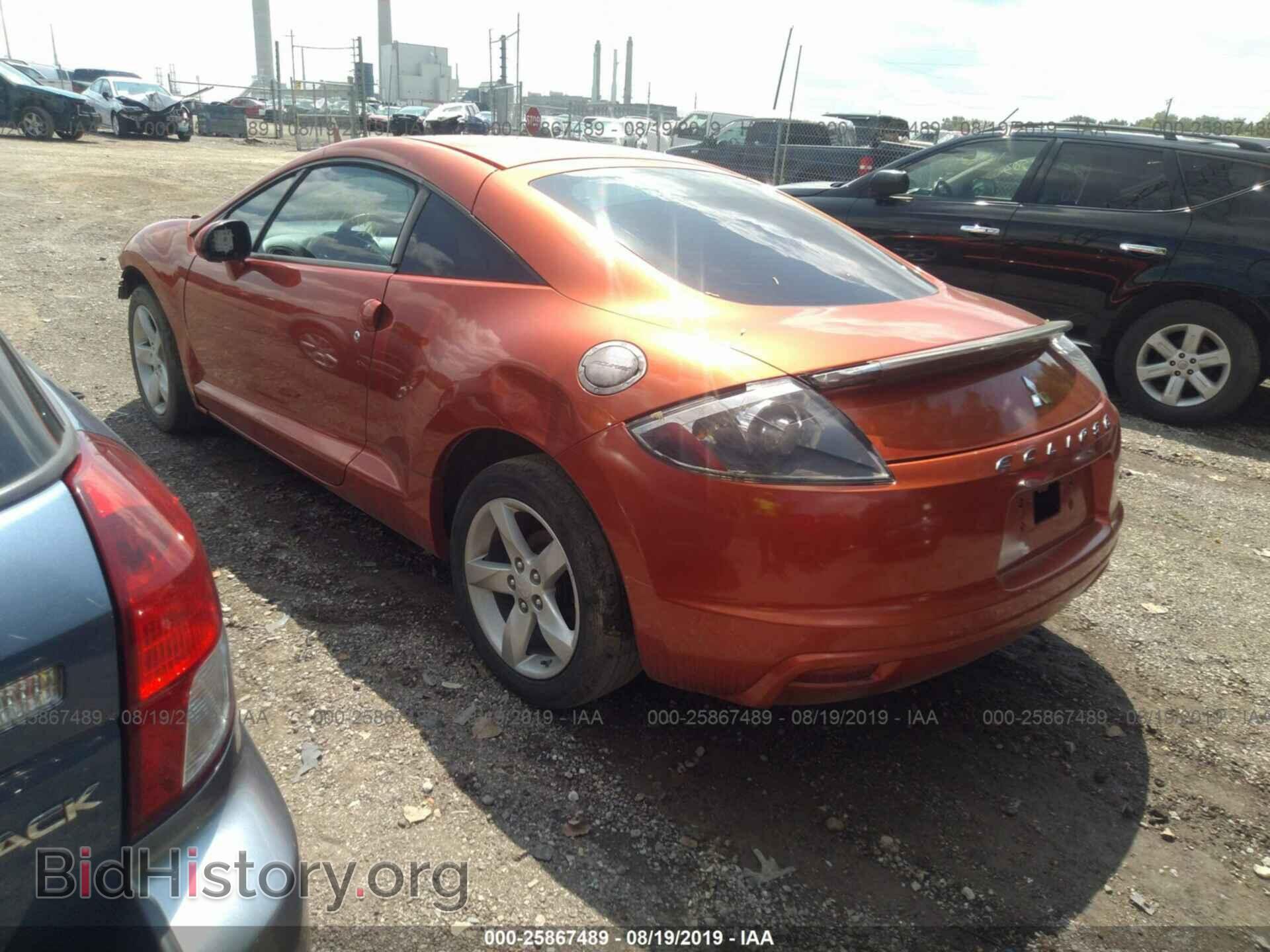 2009 MITSUBISHI ECLIPSE - VIN: 4A3AK24F39E034276 - Фото 3