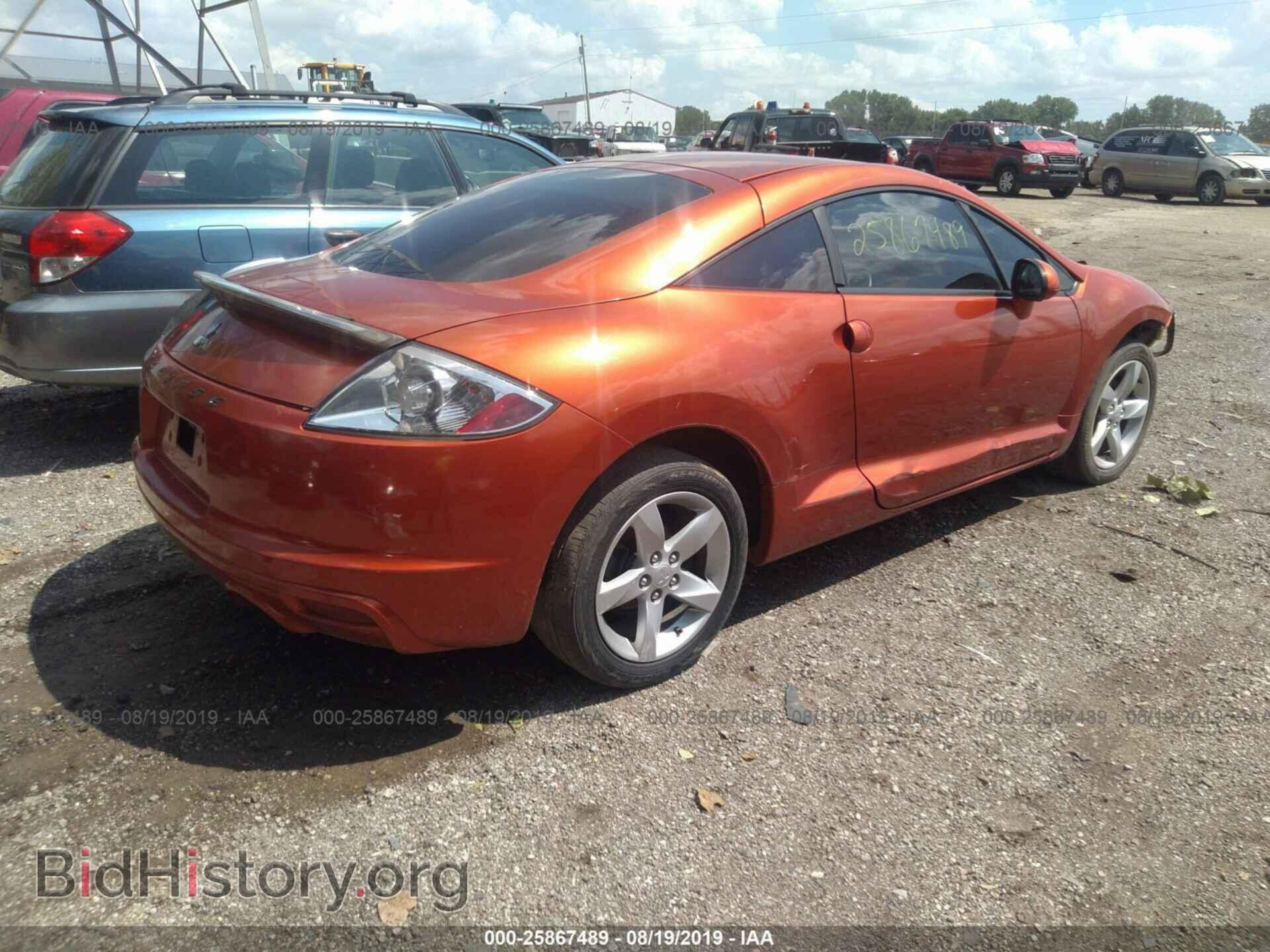 2009 MITSUBISHI ECLIPSE - VIN: 4A3AK24F39E034276 - Фото 4