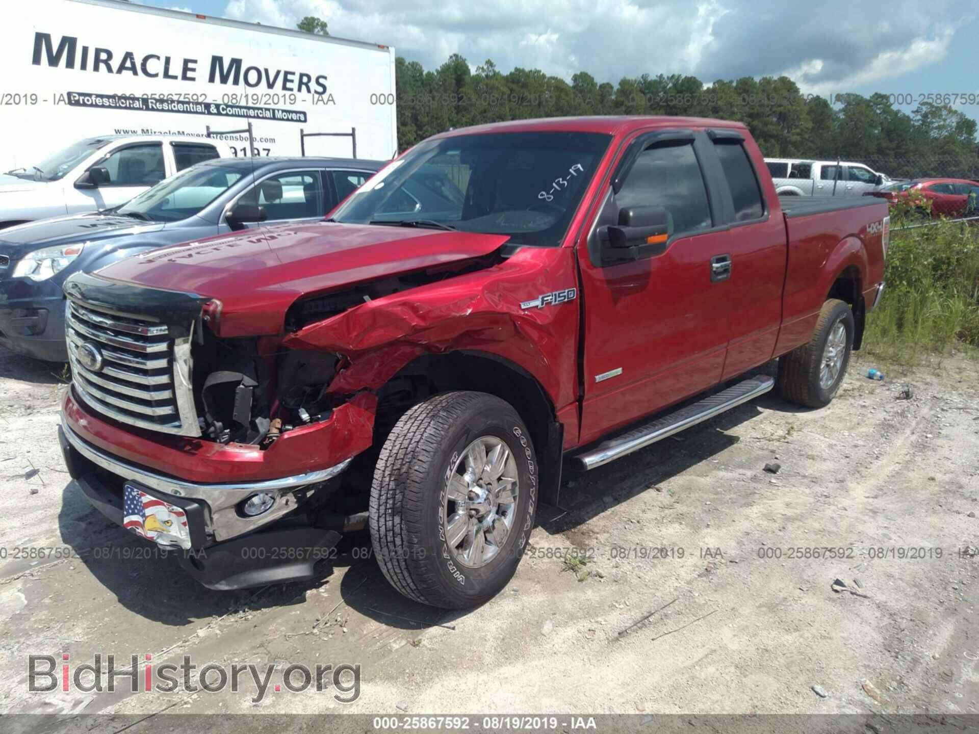2012 FORD F150 - VIN: 1FTFX1ET4CFB05351 - Фото 2