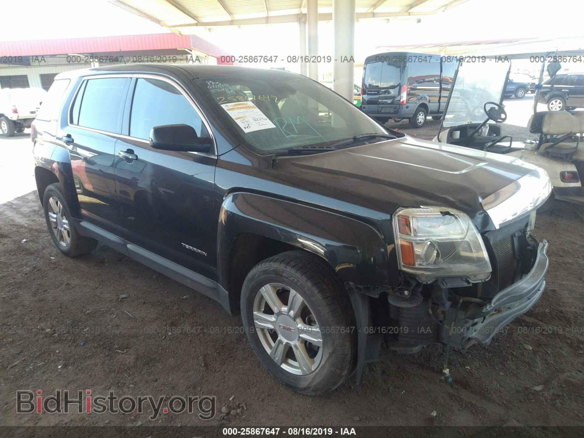 Фотография 2GKALMEK6E6109031 - GMC TERRAIN 2014