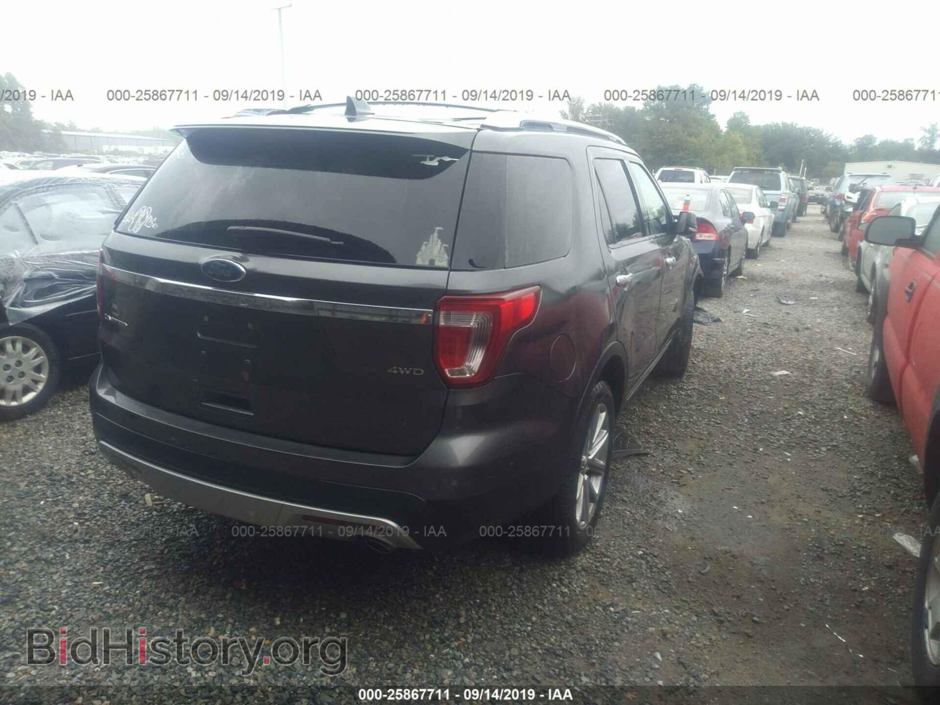 2016 FORD EXPLORER - VIN: 1FM5K8F85GGB08655 - Photo 4