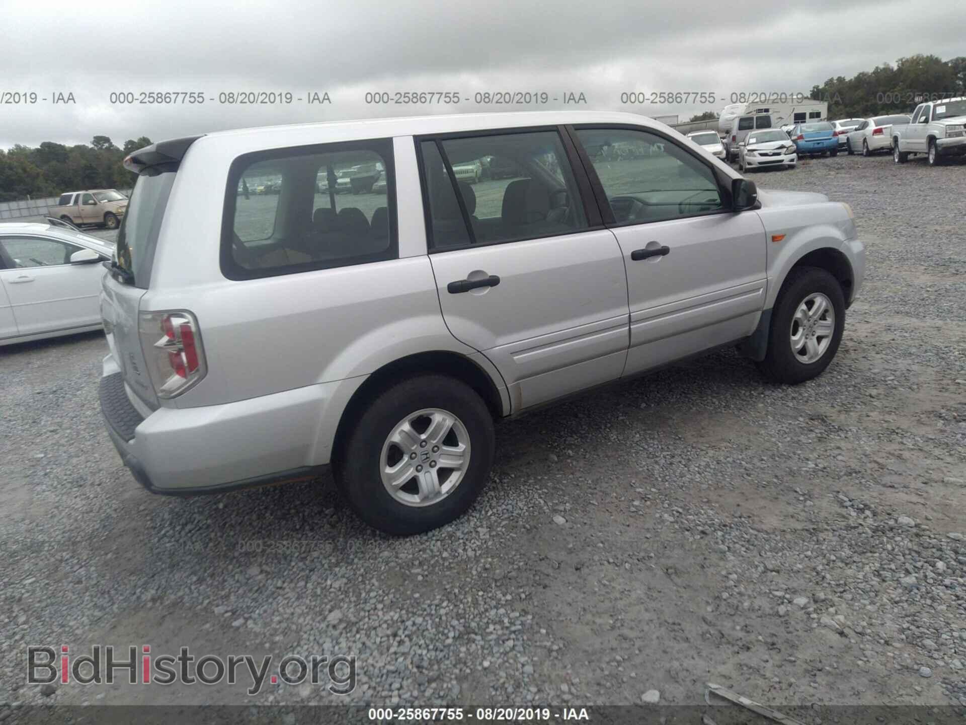 2006 HONDA PILOT - VIN: 5FNYF18176B016355 - Фото 4
