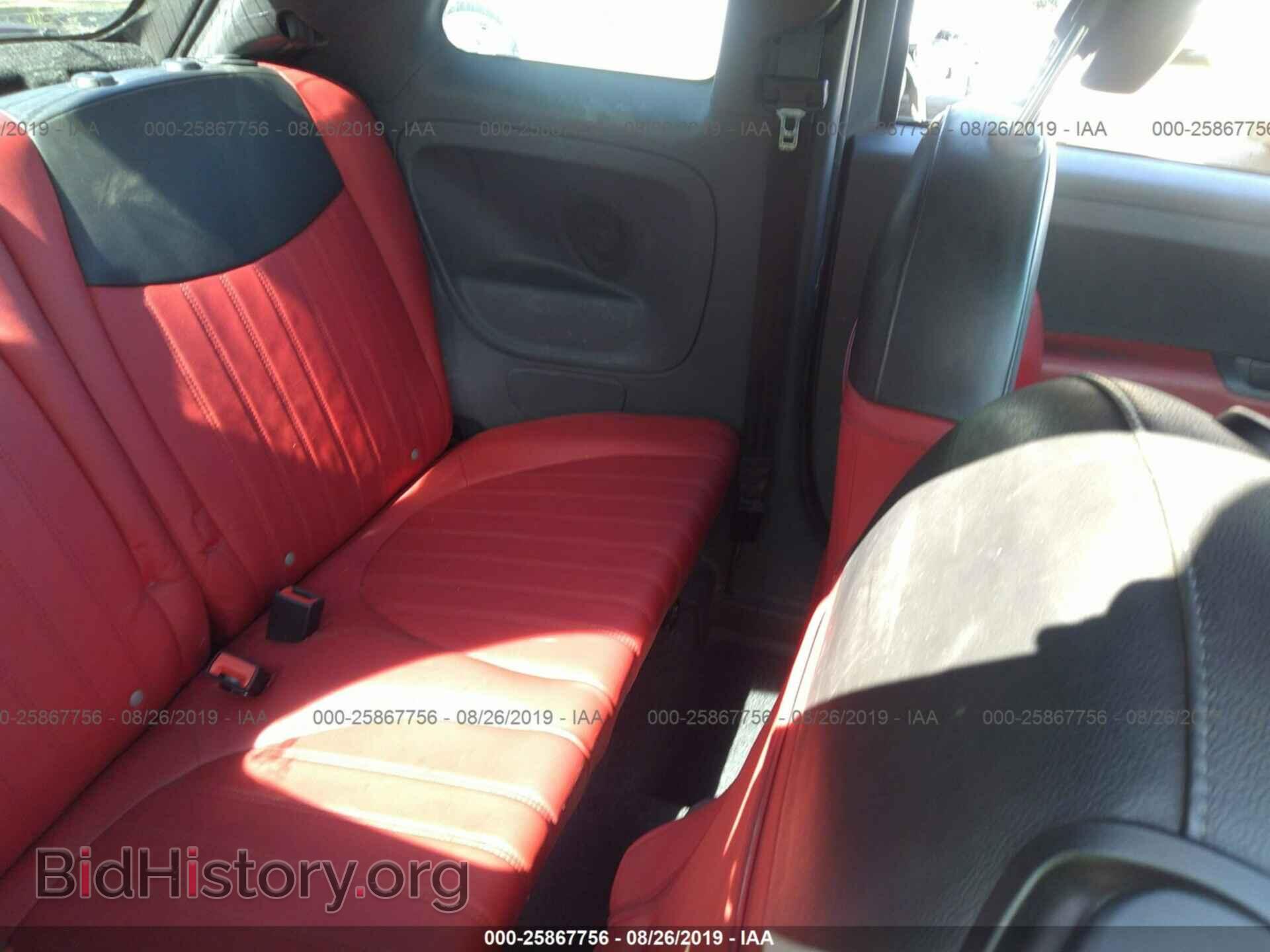 2013 FIAT 500 - VIN: 3C3CFFHHXDT543202 - Фото 8