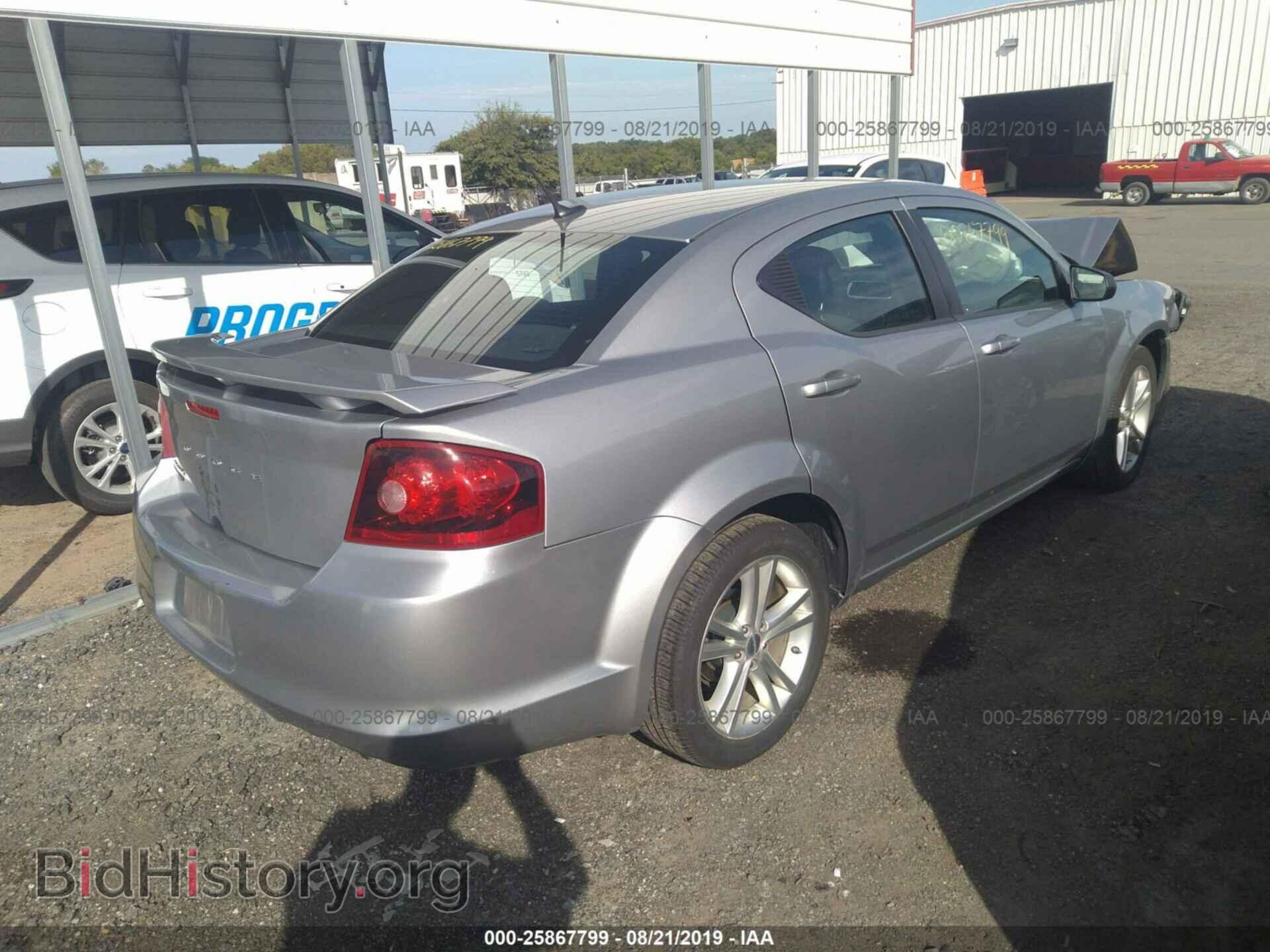 2014 DODGE AVENGER - VIN: 1C3CDZAB2EN220115 - Фото 4