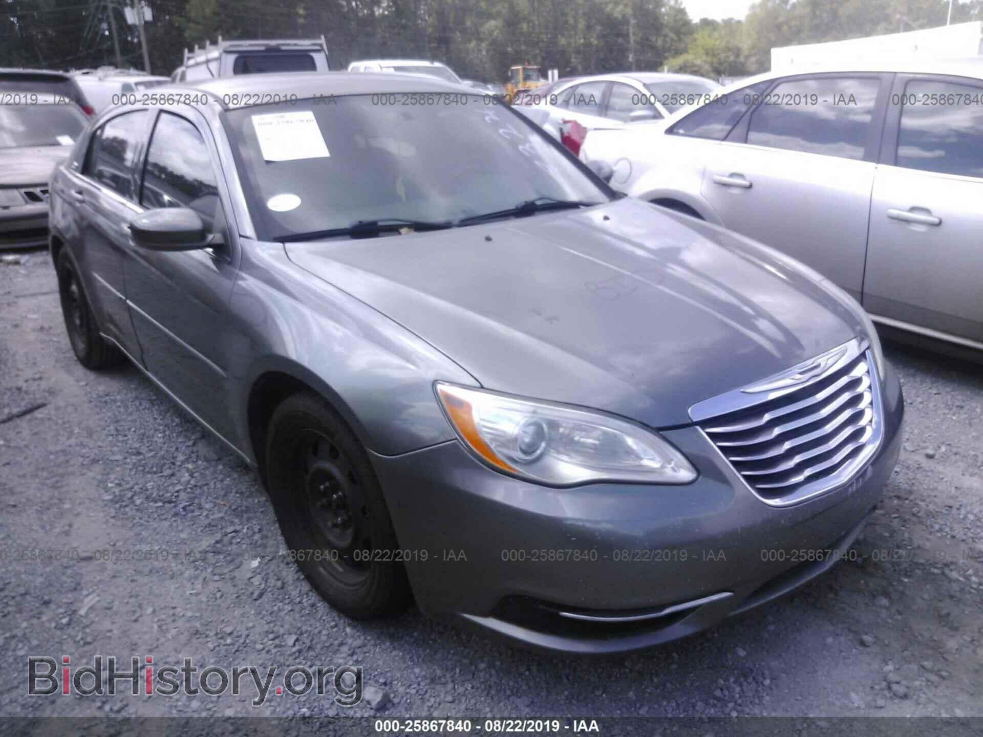 Photo 1C3CCBAB8CN217324 - CHRYSLER 200 2012