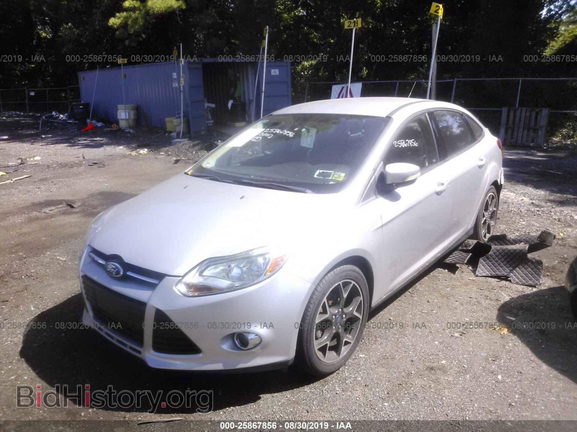 2013 FORD FOCUS - VIN: 1FADP3F21DL120598 - Фото 2