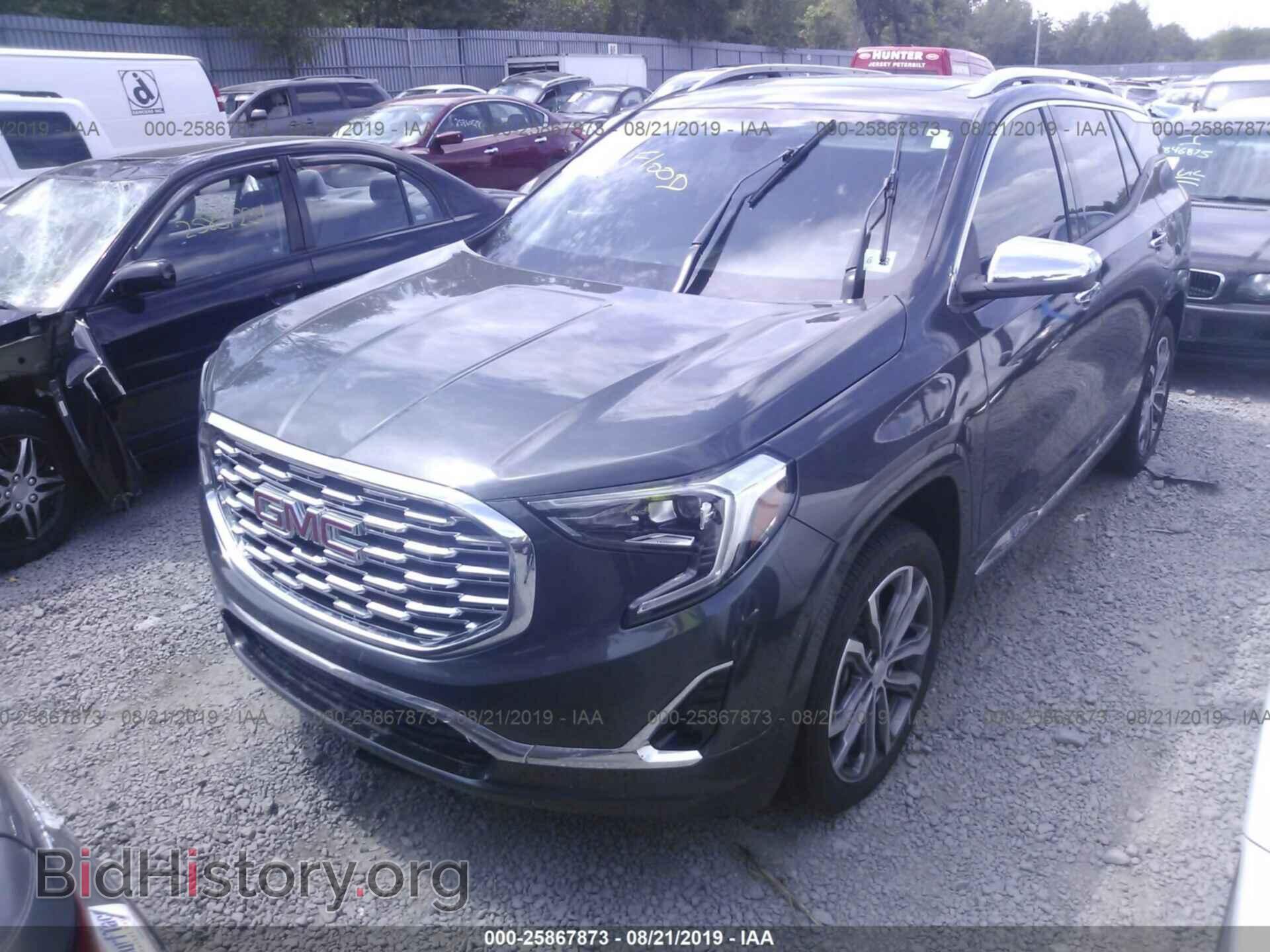 2018 GMC TERRAIN - VIN: 3GKALXEX1JL375639 - Фото 2