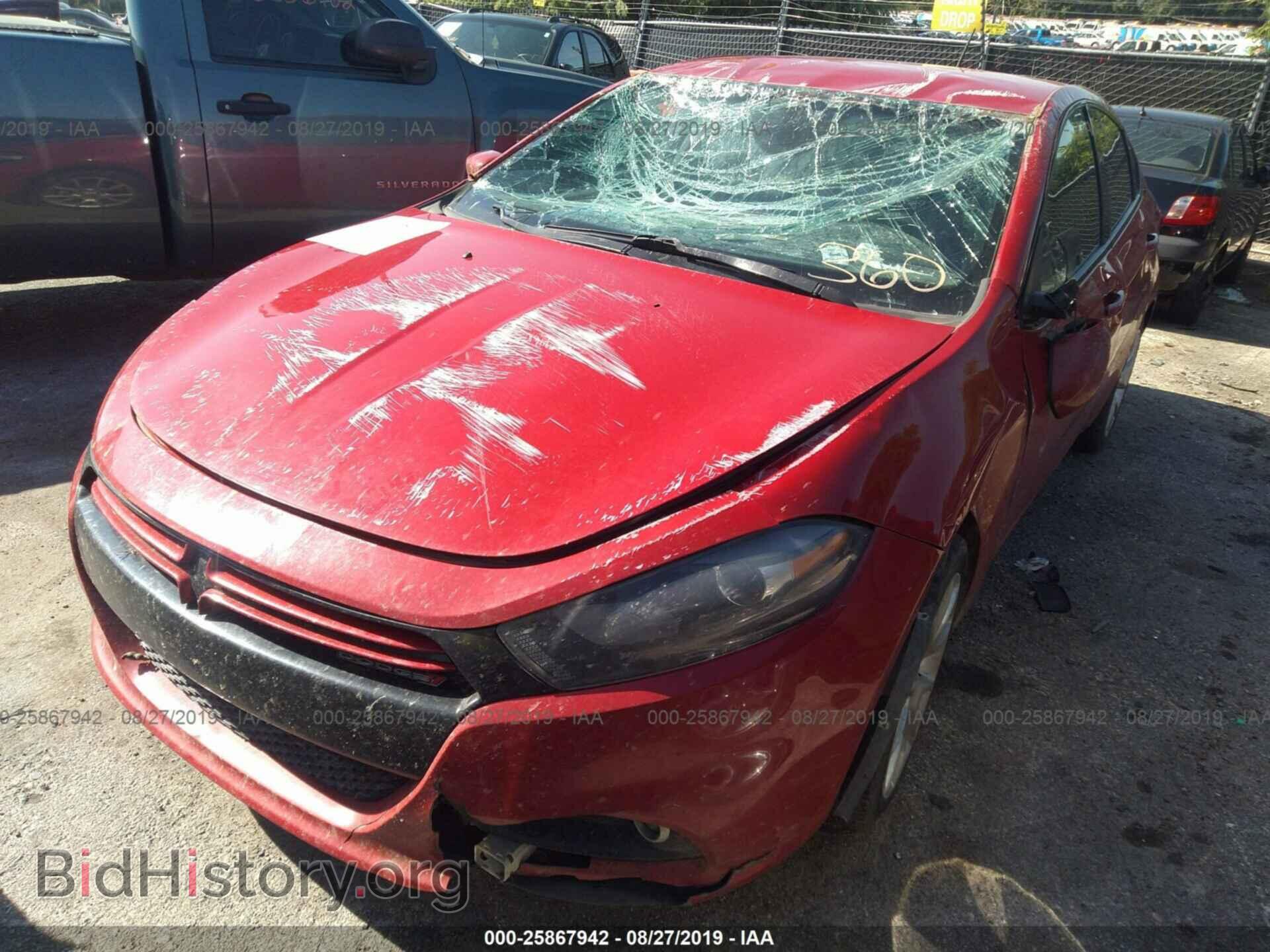 2013 DODGE DART - VIN: 1C3CDFBH1DD290307 - Фото 2