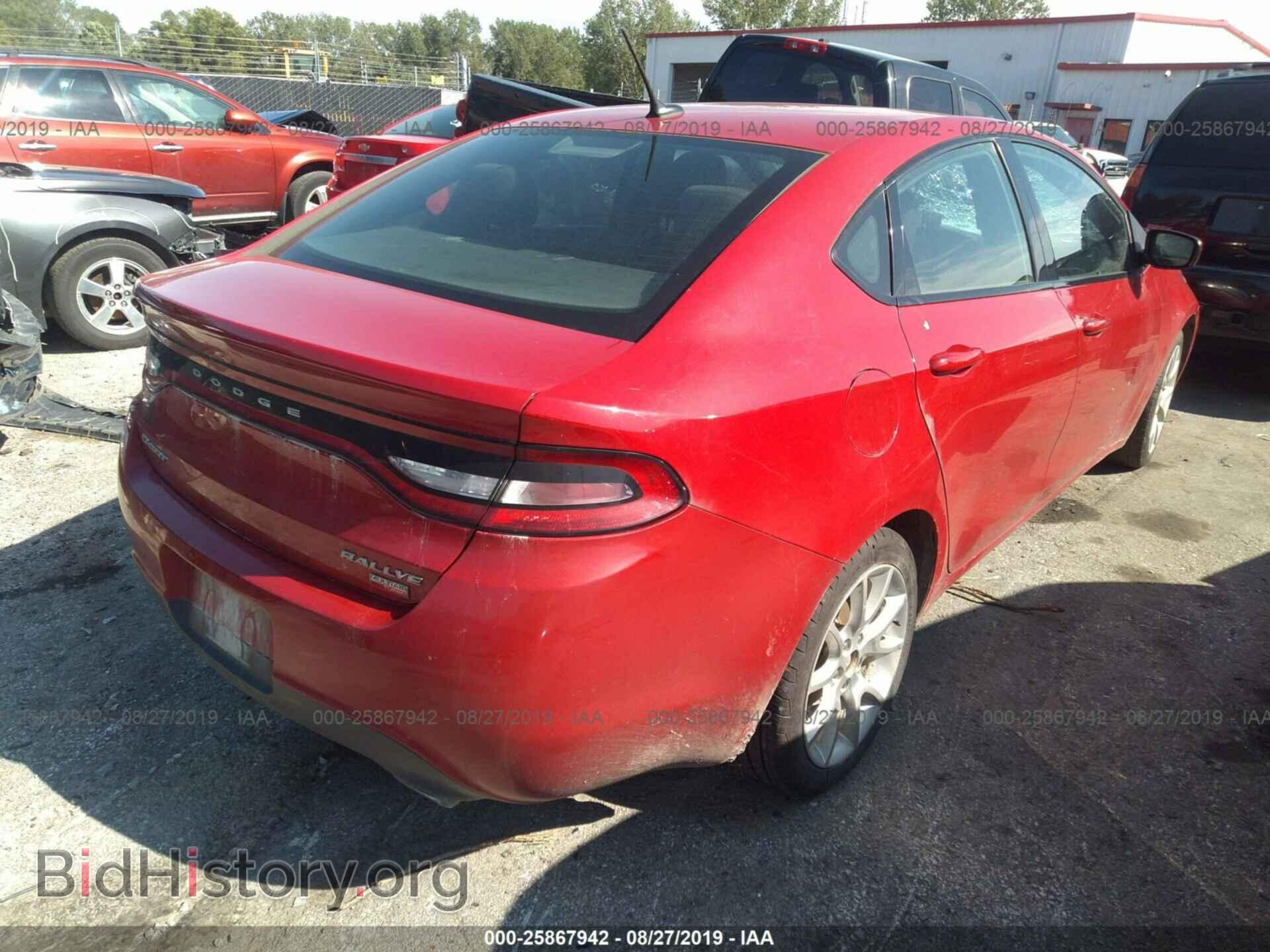 2013 DODGE DART - VIN: 1C3CDFBH1DD290307 - Фото 4