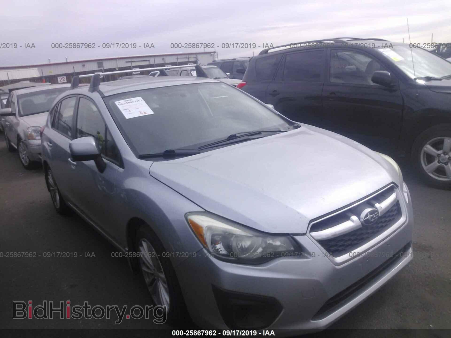Фотография JF1GPAD62CH215308 - SUBARU IMPREZA 2012