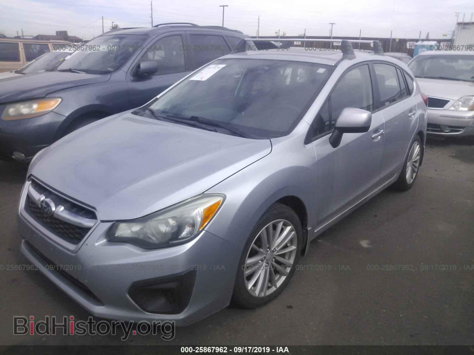 2012 SUBARU IMPREZA - VIN: JF1GPAD62CH215308 - Фото 2