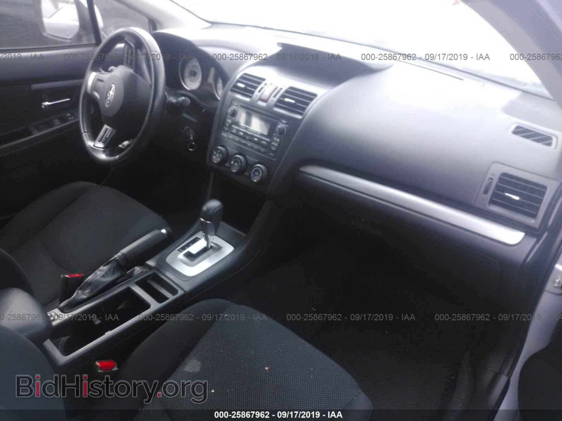 2012 SUBARU IMPREZA - VIN: JF1GPAD62CH215308 - Фото 5