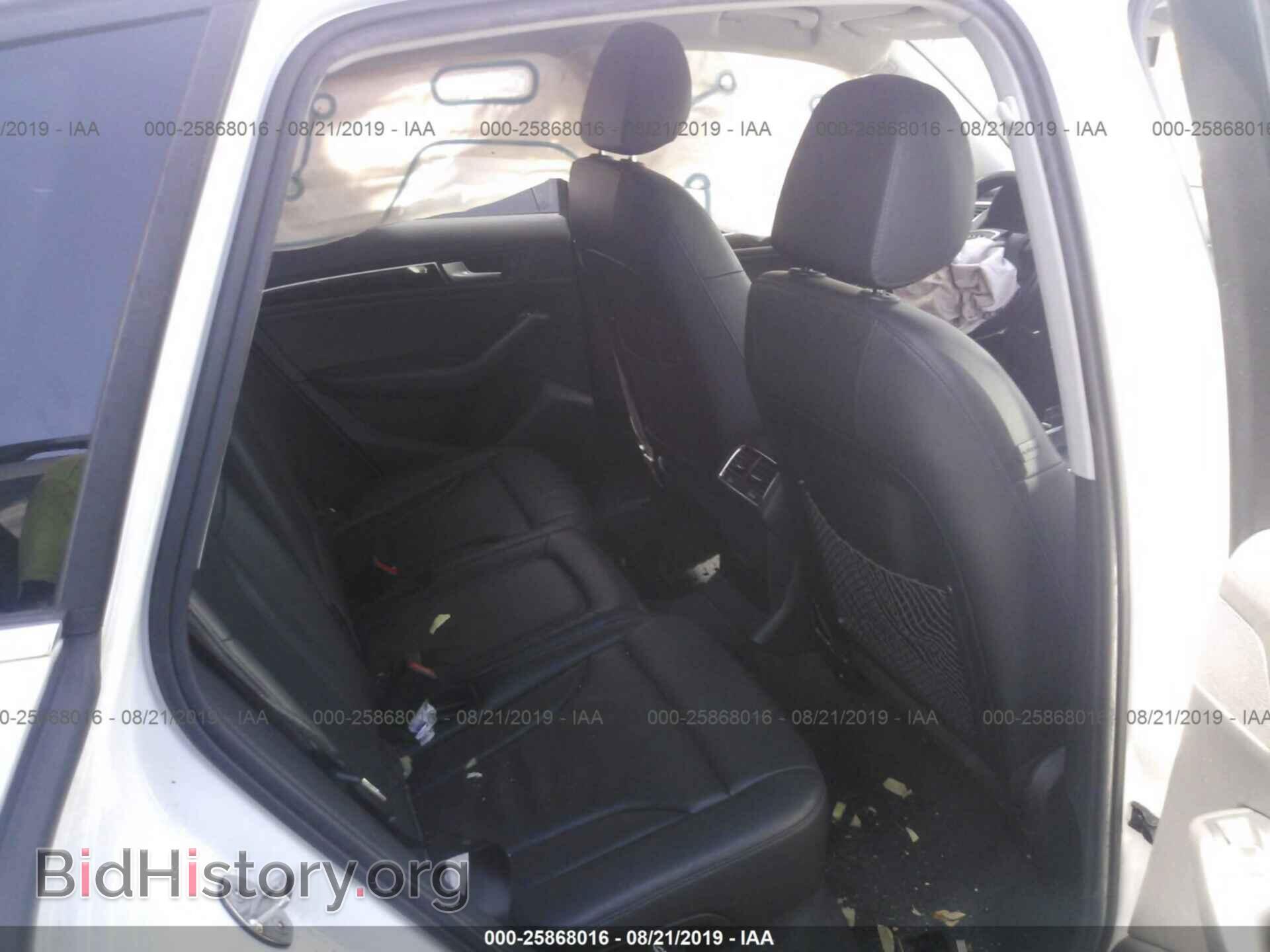 2014 AUDI Q5 - VIN: WA1CFAFP3EA032250 - Фото 8
